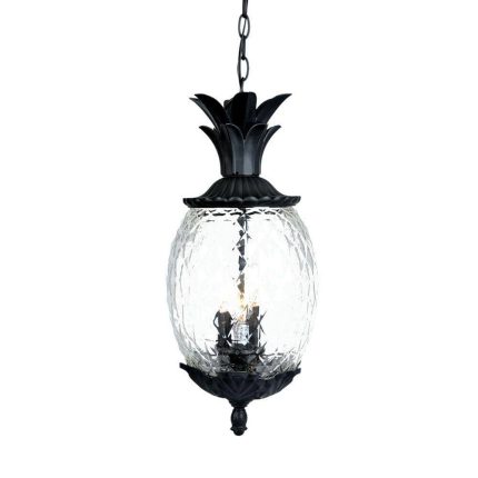 Acclaim Lighting Lanai Collection 3-Light Matte Black Outdoor Hanging Light Fixture 7516BK Otaku otaku.store