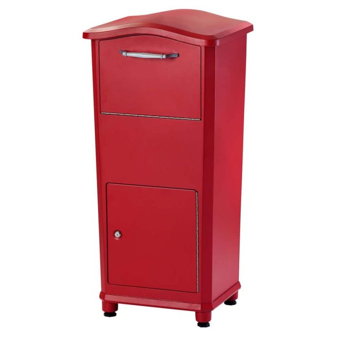 Architectural Mailboxes Elephantrunk Red, Extra Large, Steel, Locking, Parcel Drop 6900R Otaku otaku.store 3