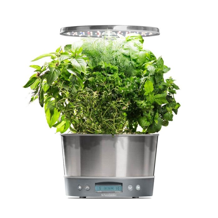 AeroGarden Harvest Elite 360 Stainless Home Garden System 901114-1200 Otaku otaku.store 3