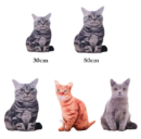 3D Cat Figures Soft Pillows