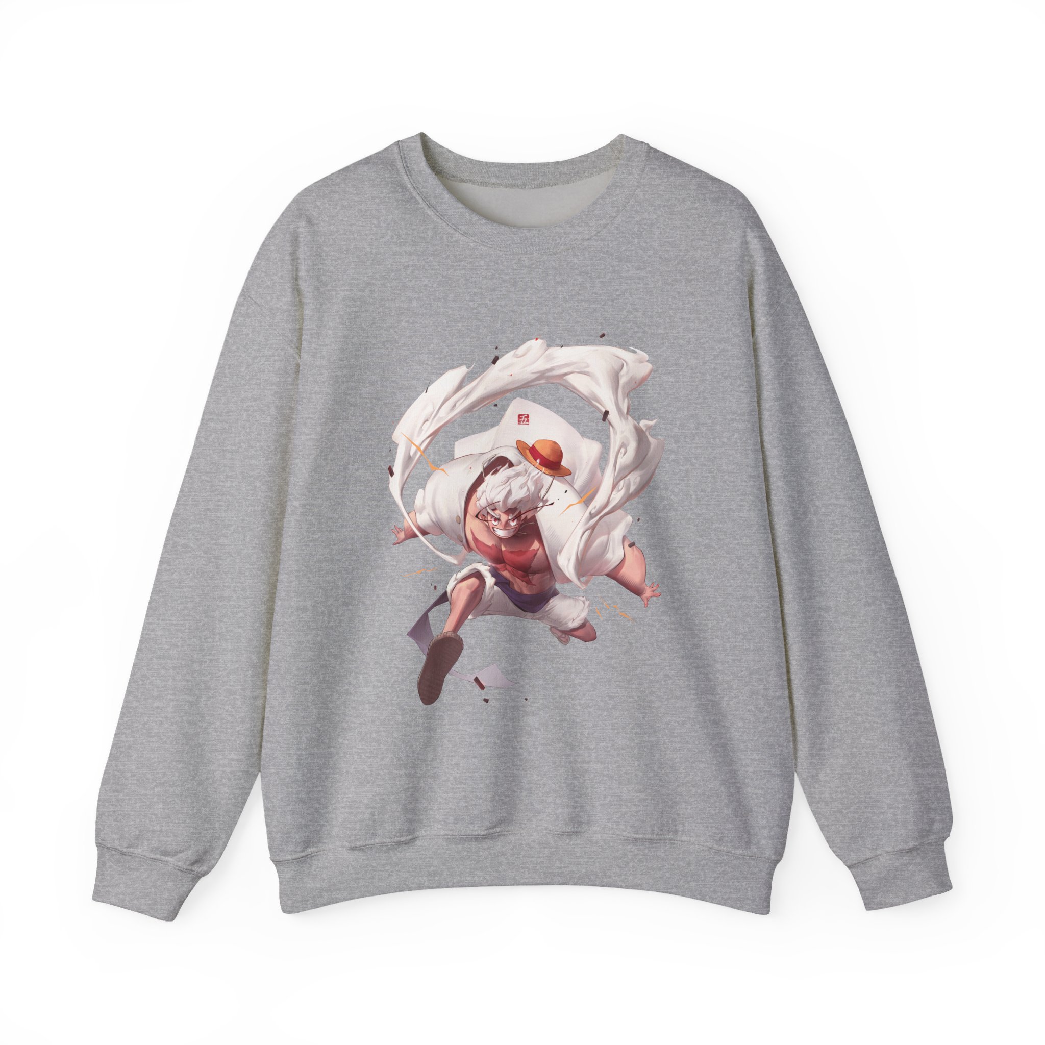One Piece - Luffy Nika Gear 5 Style 7 Sweatshirt - Image 5
