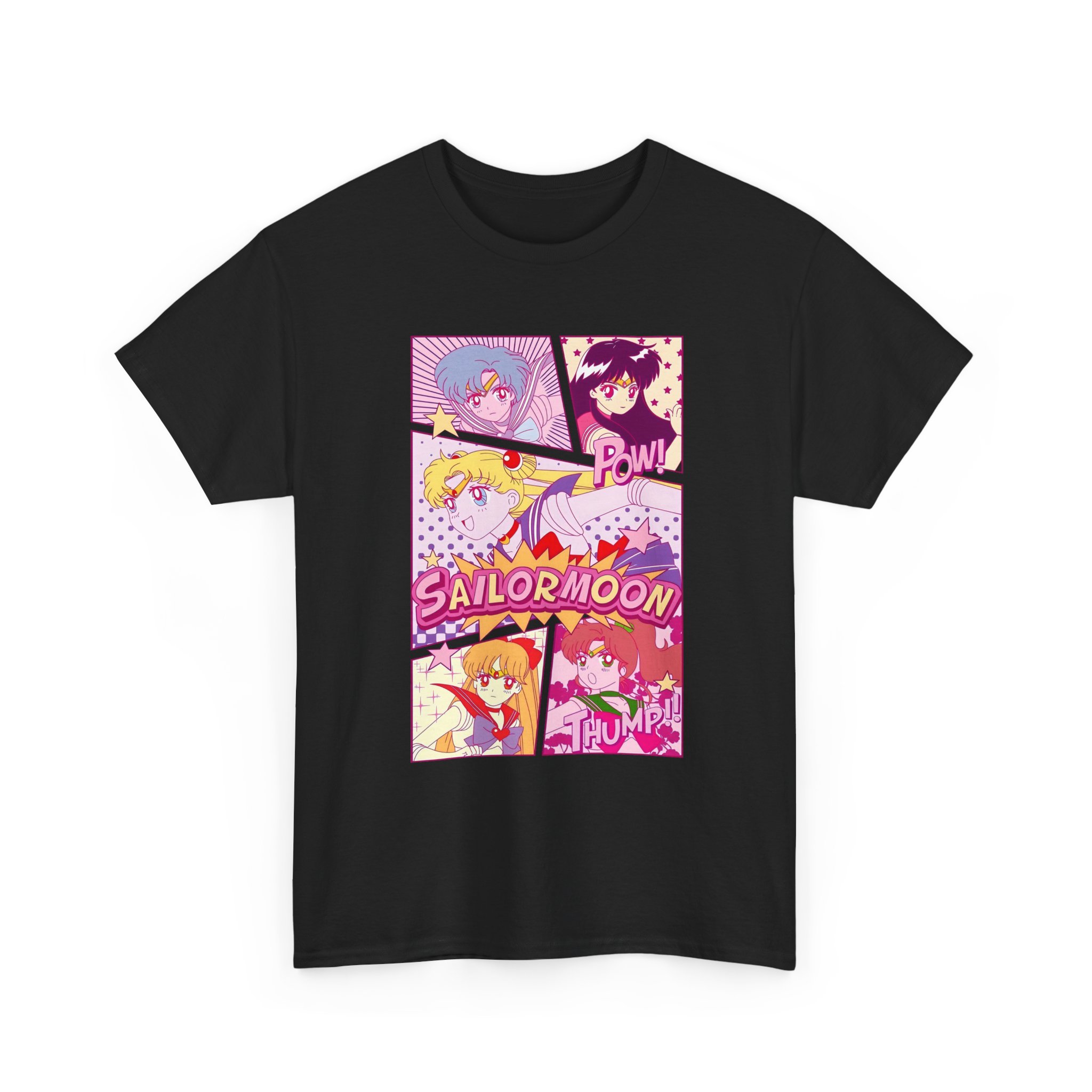 Sailor Moon Retro Comic T Shirt - Image 3