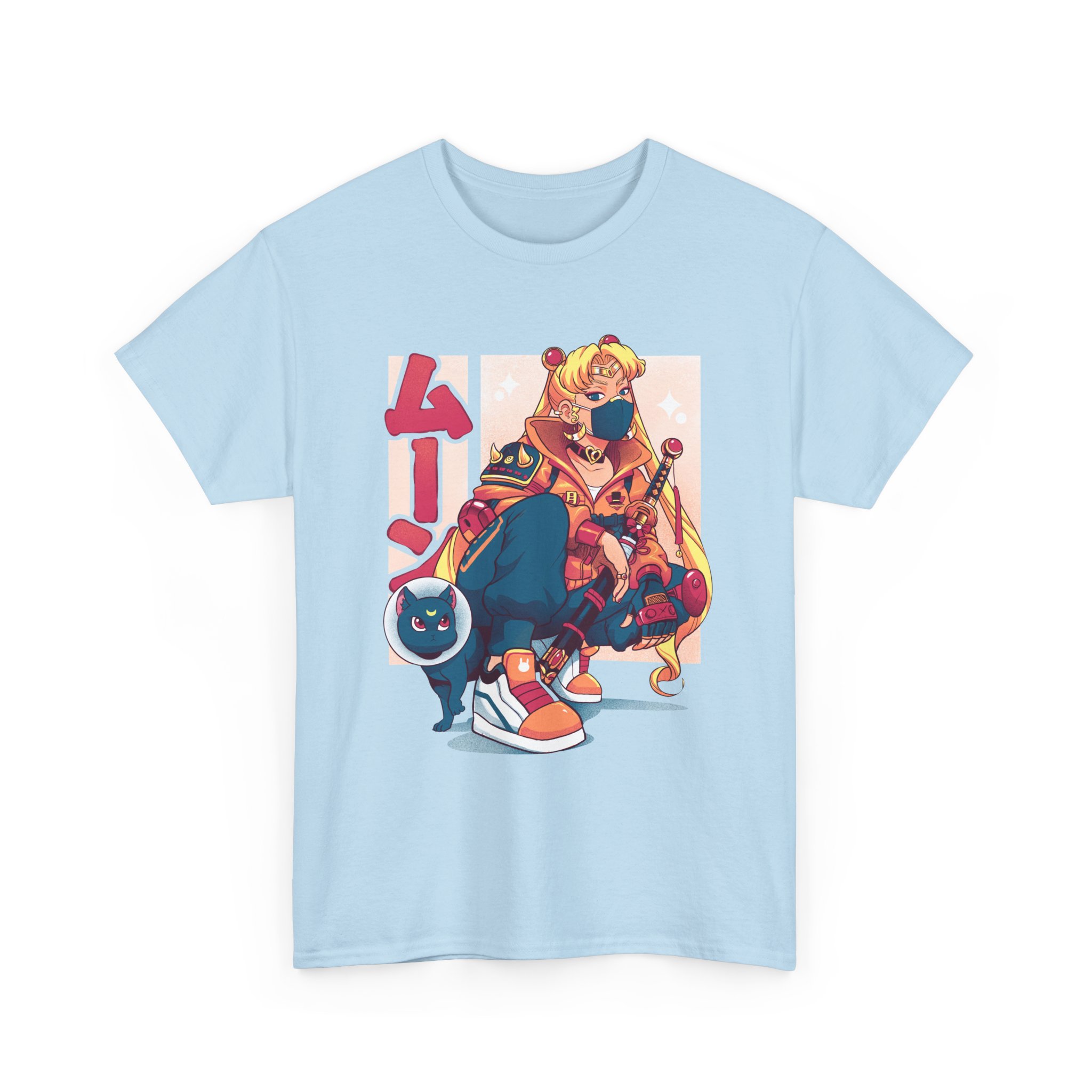 Sailor Moon Cyberpunk Street-style T Shirt - Image 16