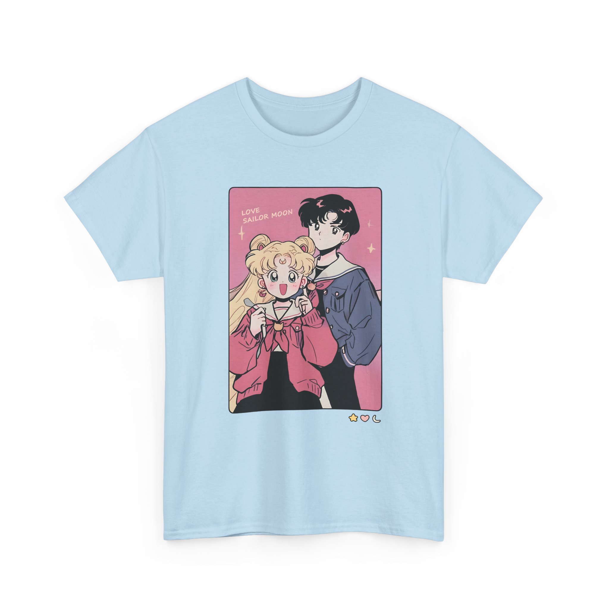 Sailor Moon - Usagi and Mamoru Fanart T Shirt - Image 13