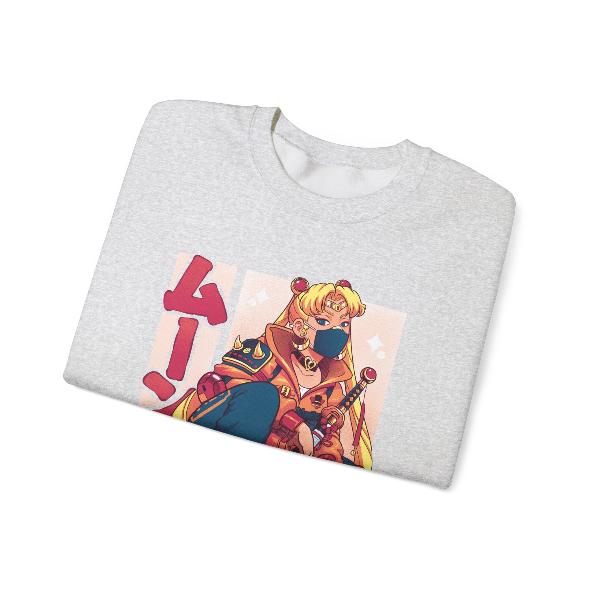 Sailor Moon Cyberpunk Street-style Sweatshirt - Image 6