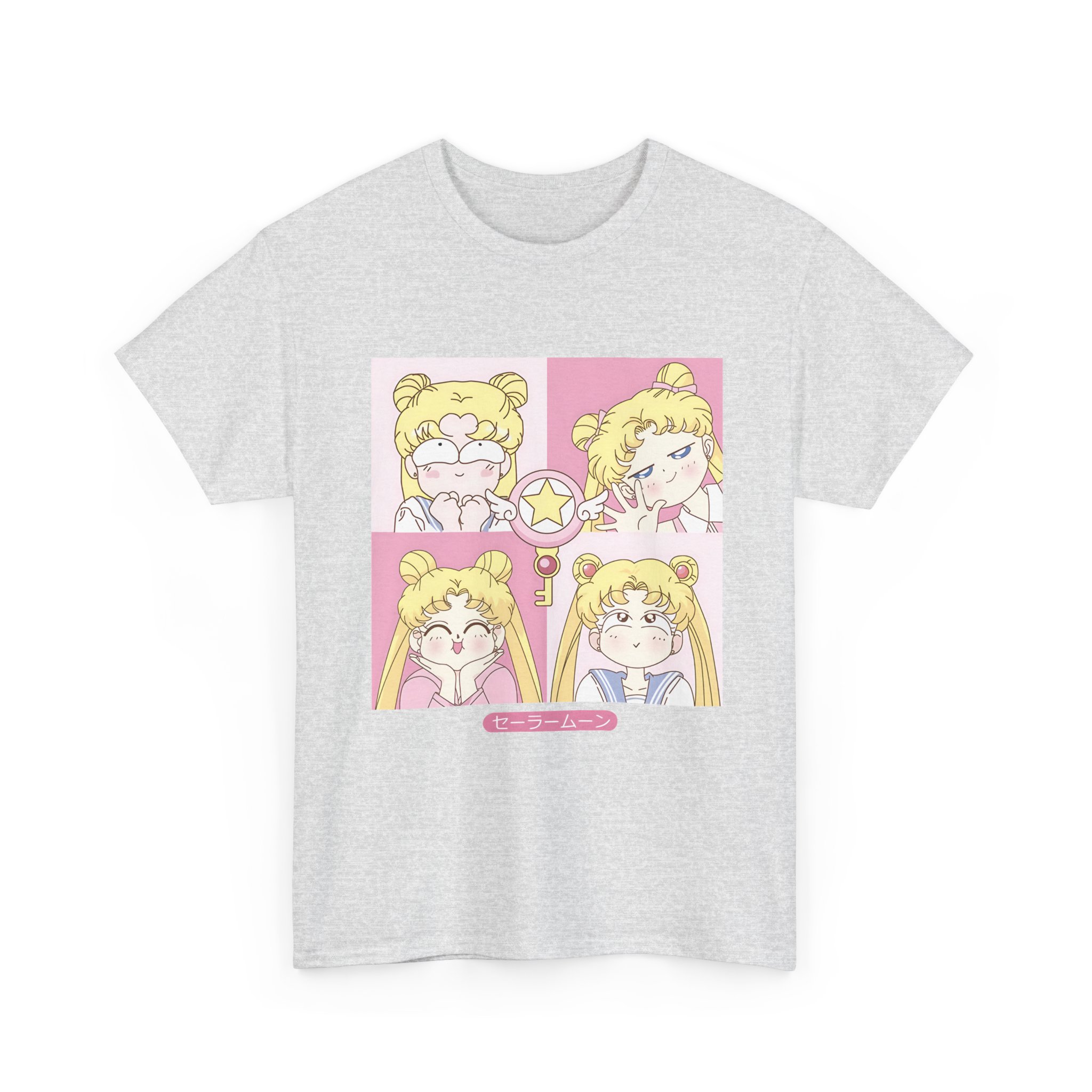 Sailor Moon Kawaii Mood Collage T Shirt - Image 4