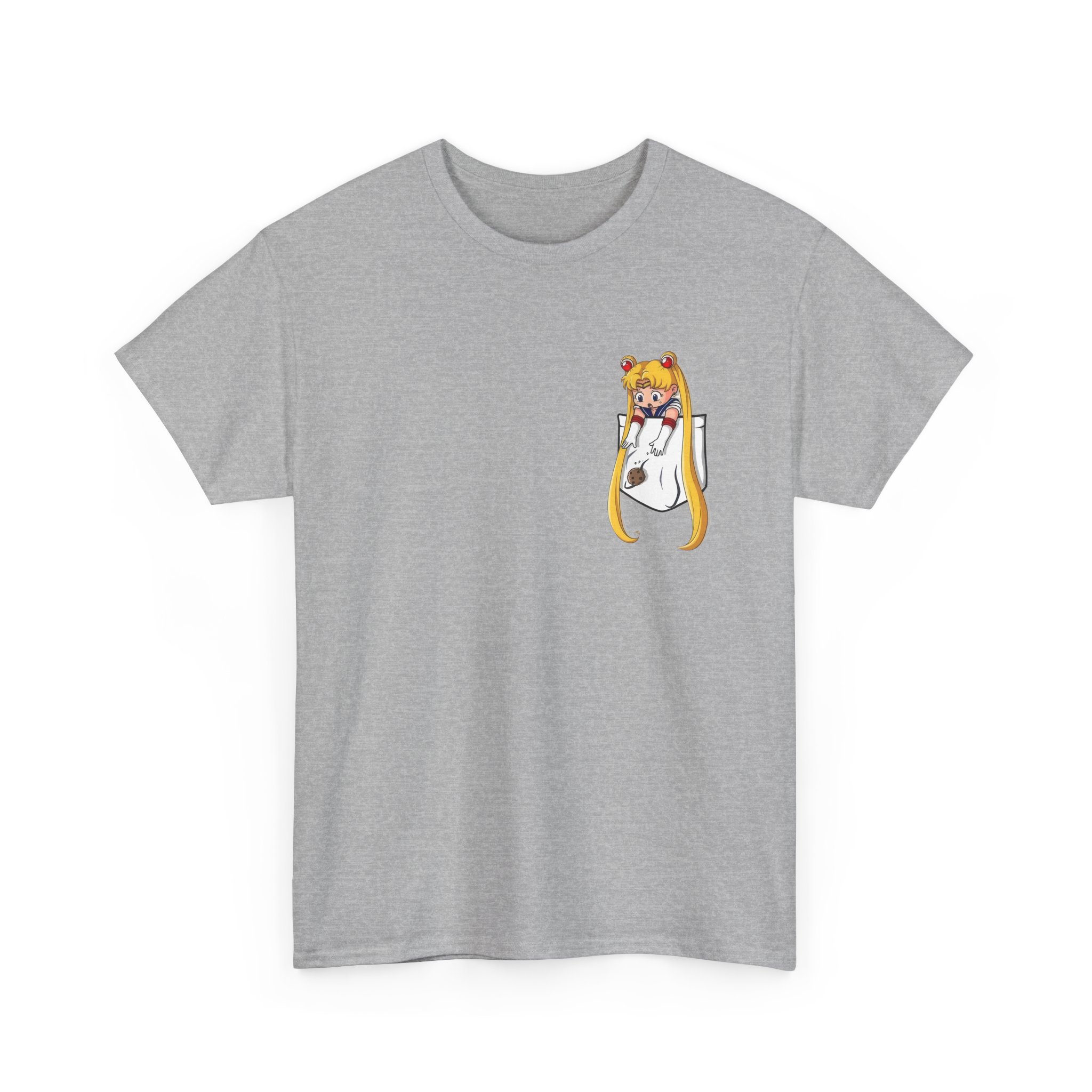 Sailor Moon in Pocket T Shirt - Image 6