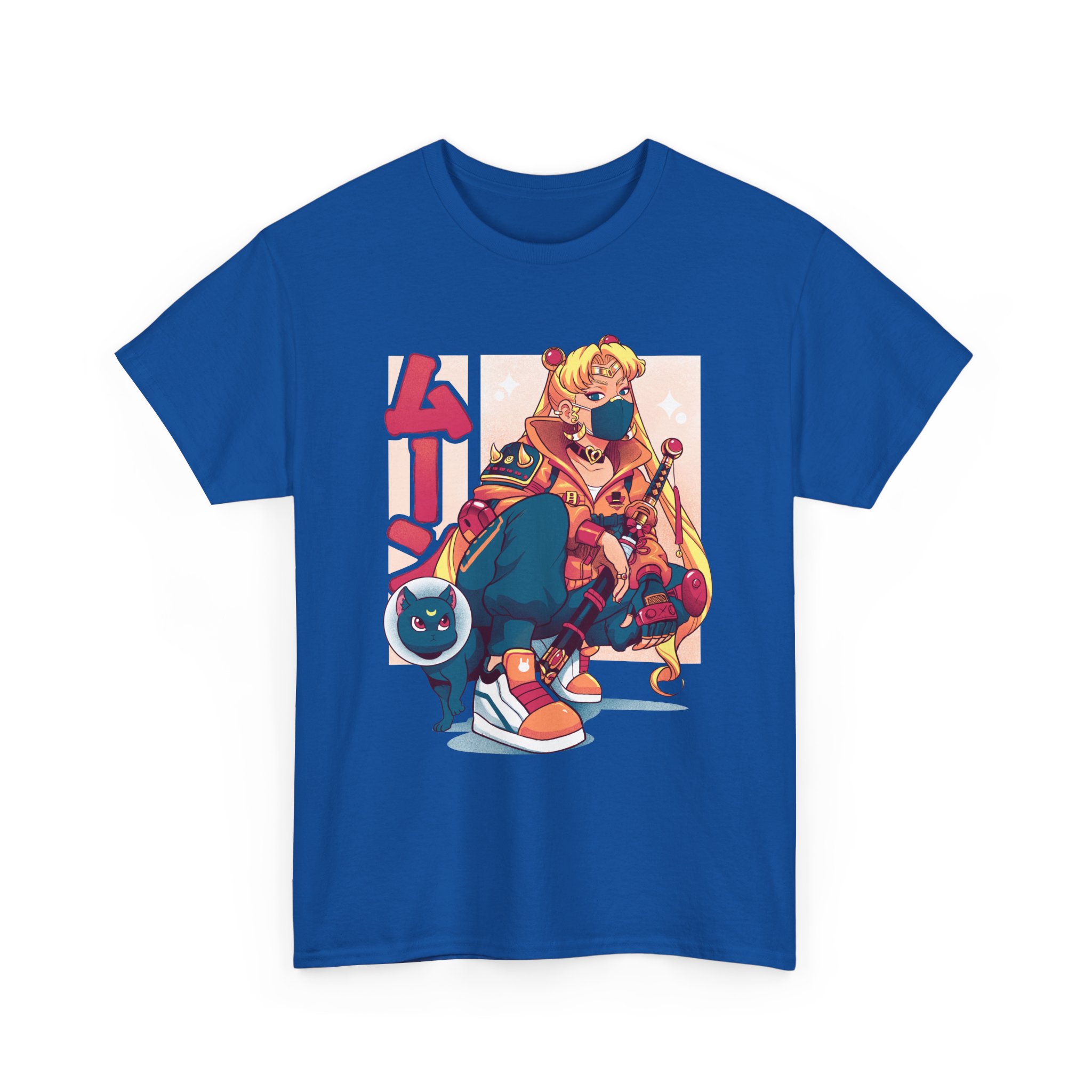 Sailor Moon Cyberpunk Street-style T Shirt - Image 17