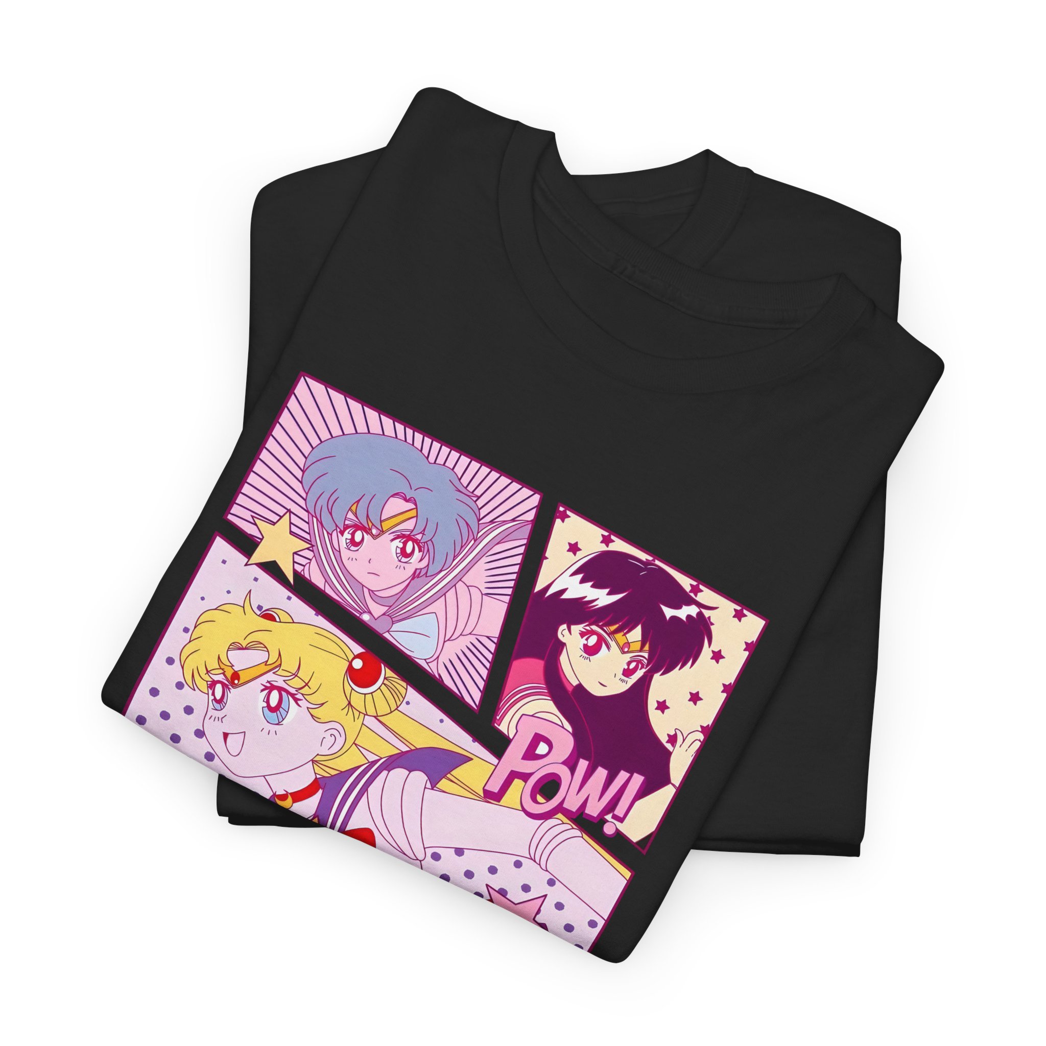 Sailor Moon Retro Comic T Shirt - Image 4