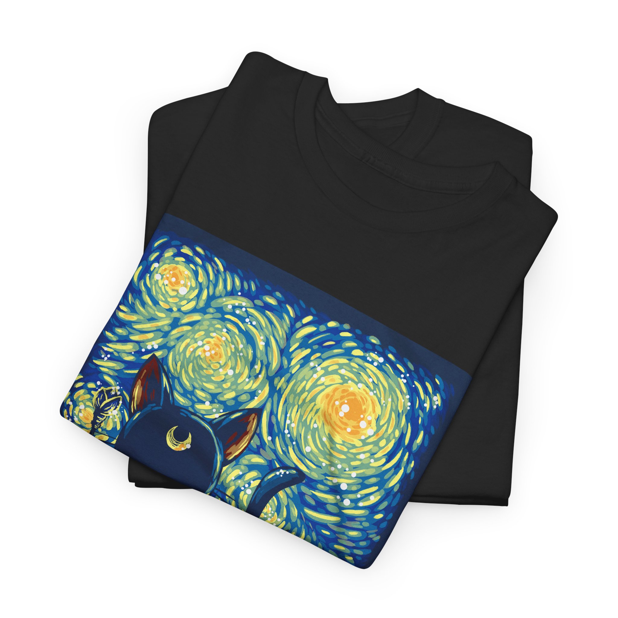 Sailor Moon - Luna Starry Night T Shirt - Image 2