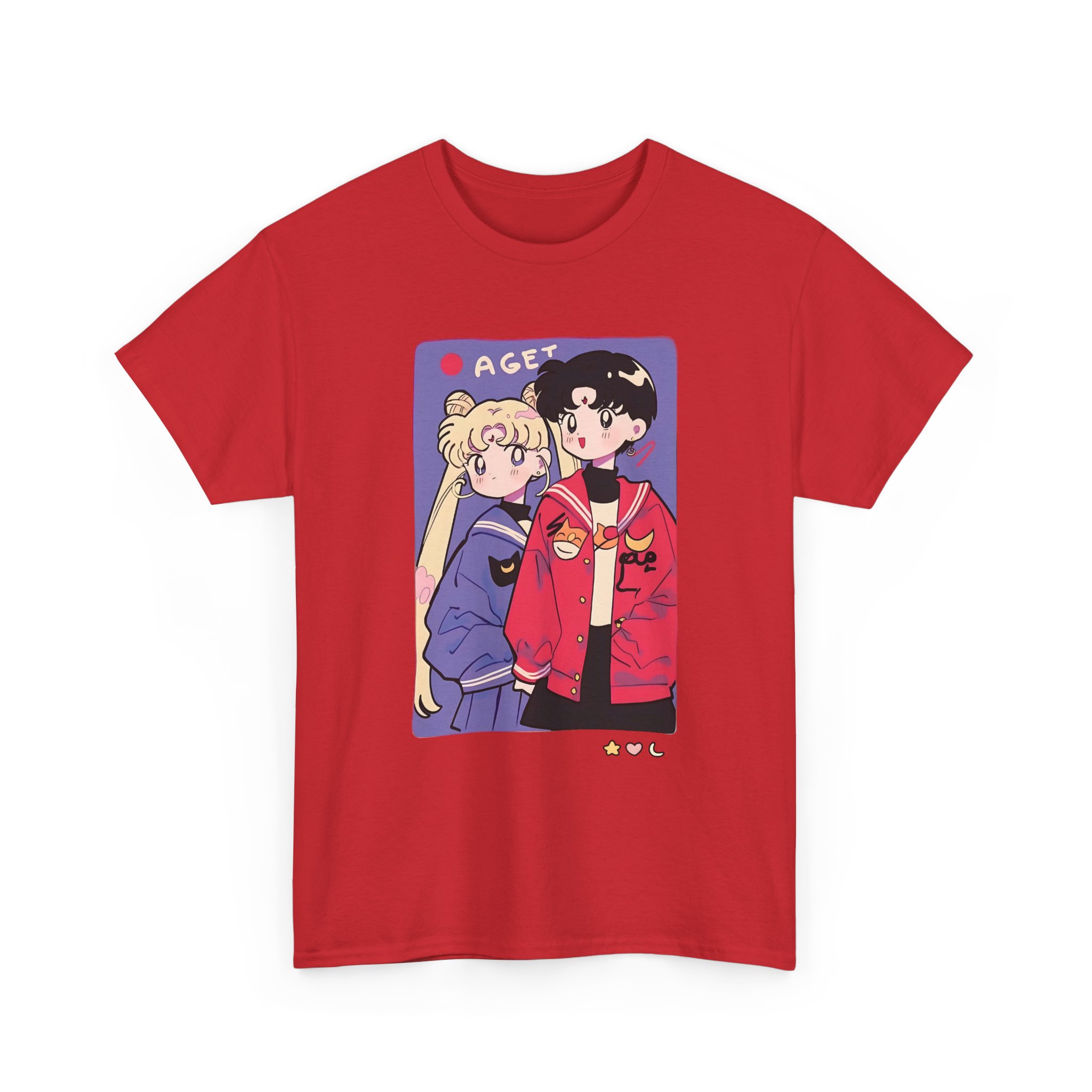 Sailor Moon - Usagi and Mamoru Chibi Fanart T Shirt - Image 13