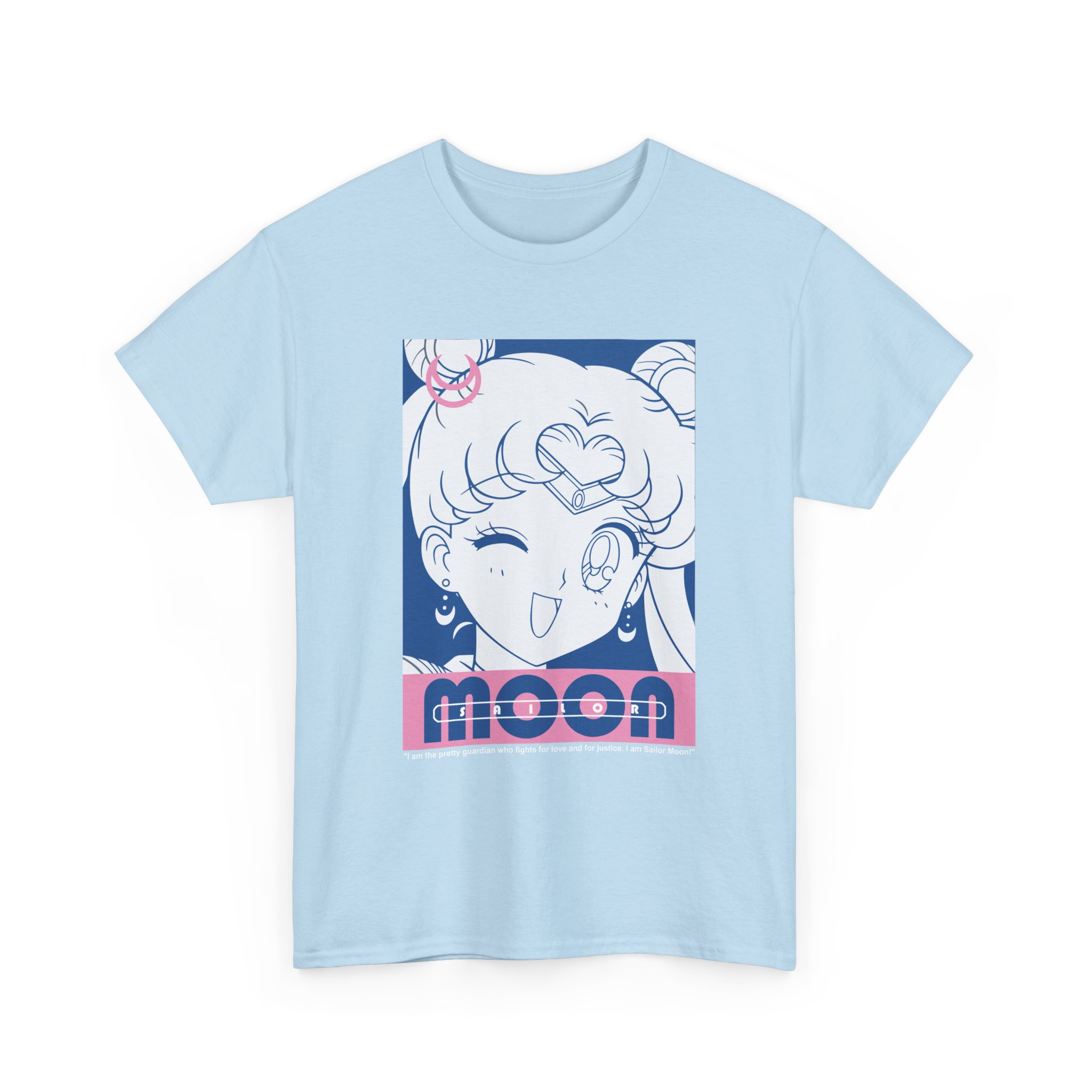 Sailor Moon - Guardian of Love and Justice Retro T Shirt - Image 3