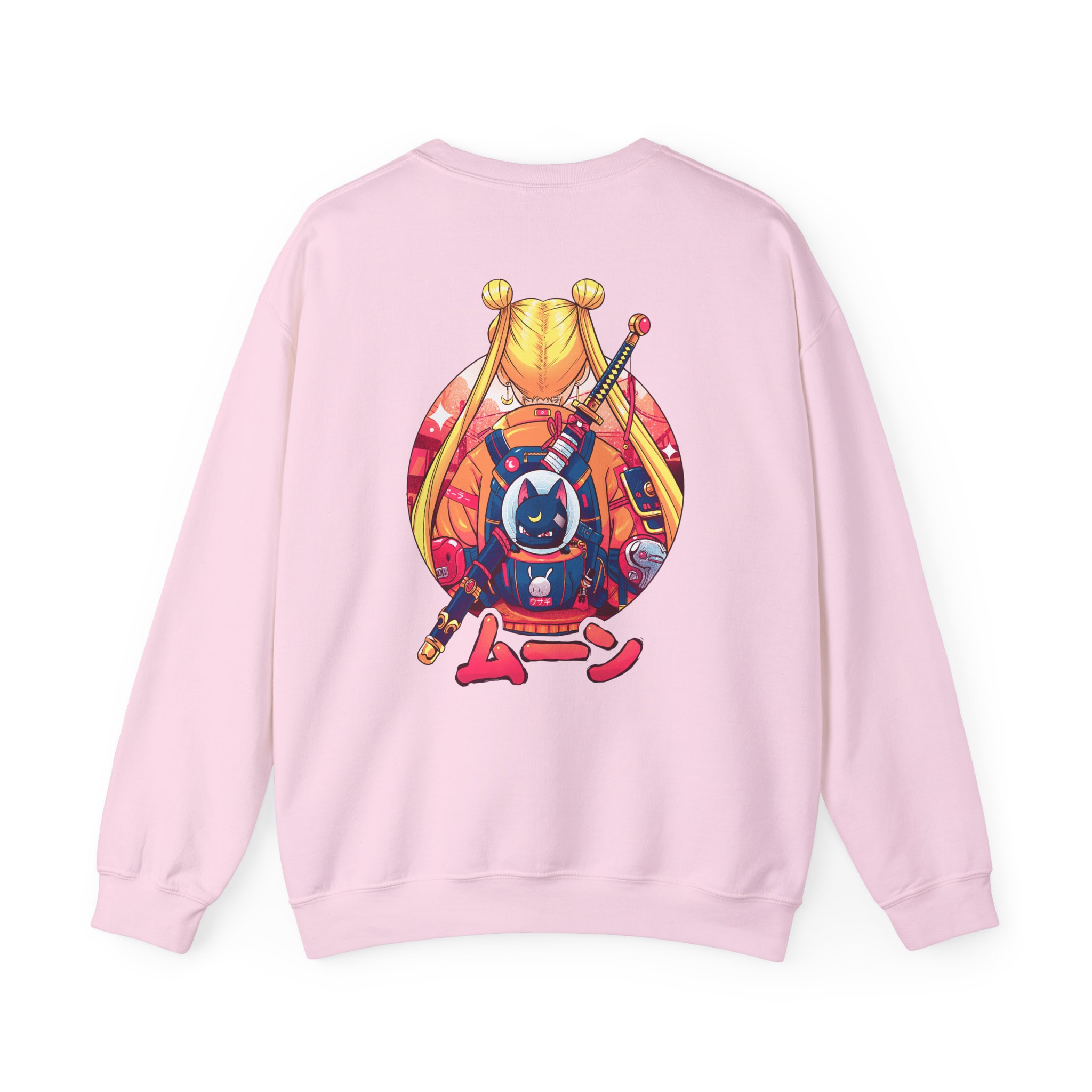 Sailor Moon Cyberpunk Street-style Sweatshirt - Image 14