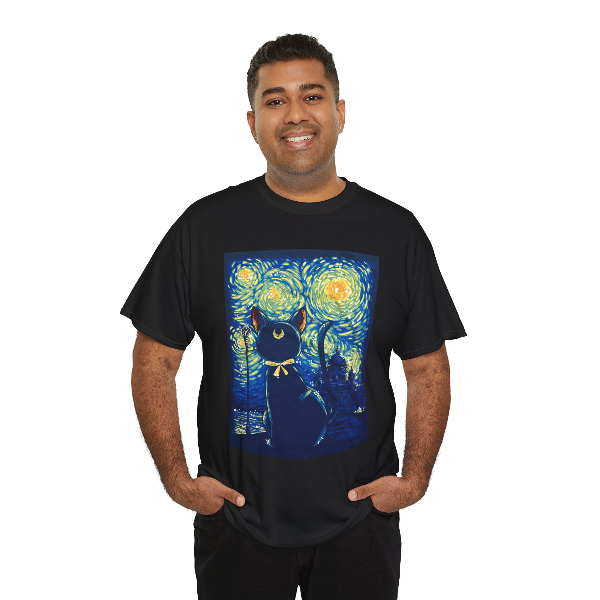 Sailor Moon - Luna Starry Night T Shirt - Image 3
