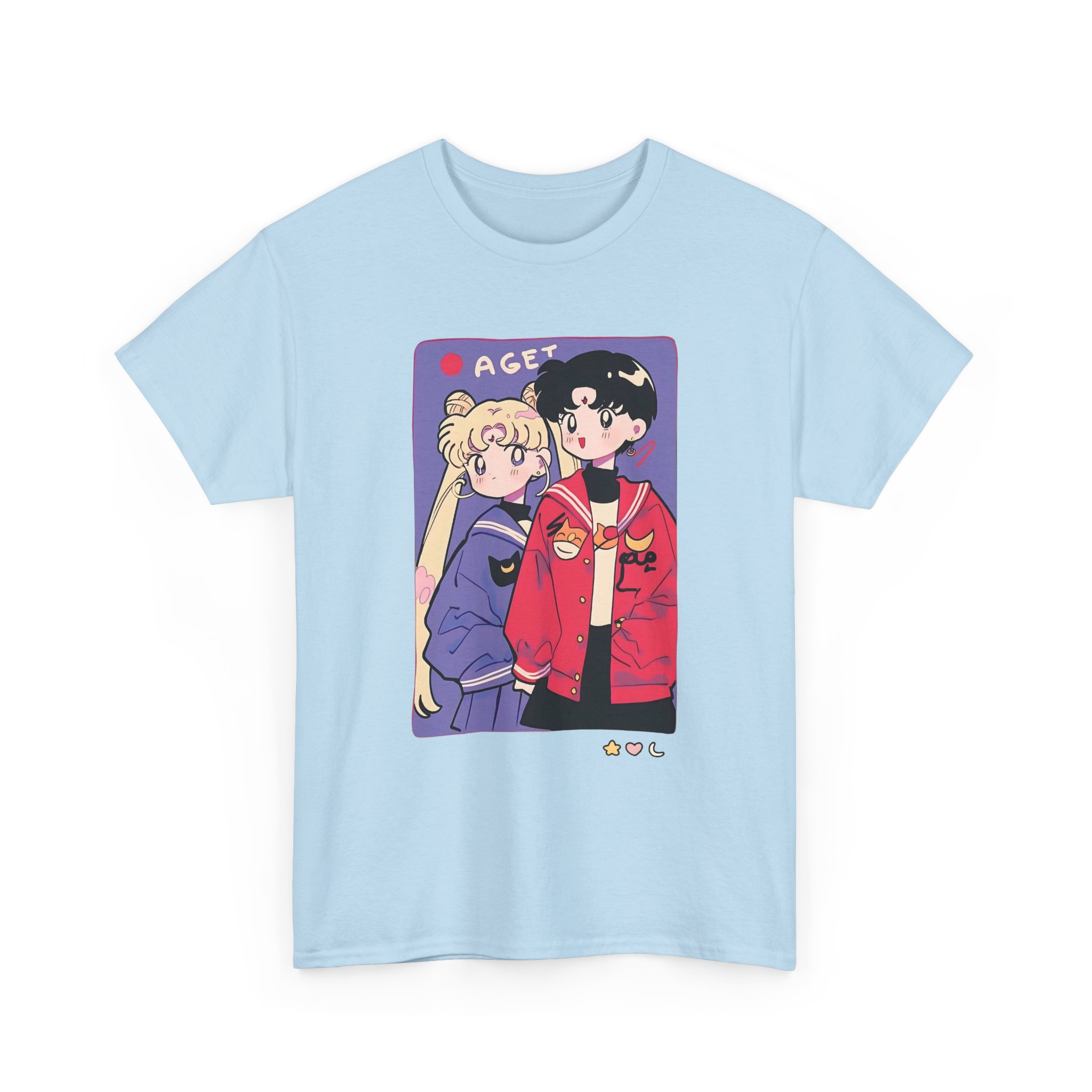 Sailor Moon - Usagi and Mamoru Chibi Fanart T Shirt - Image 12
