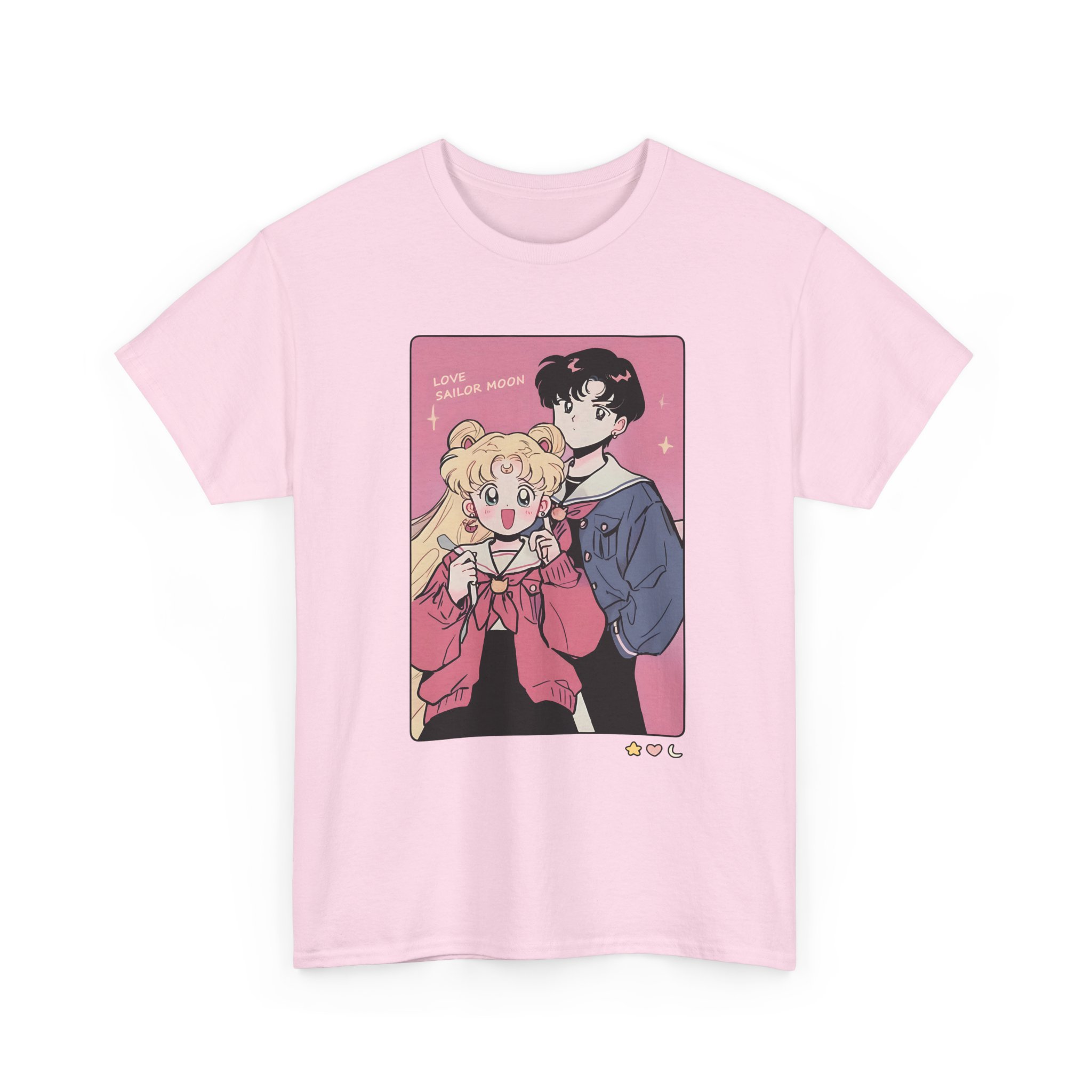 Sailor Moon - Usagi and Mamoru Fanart T Shirt - Image 10