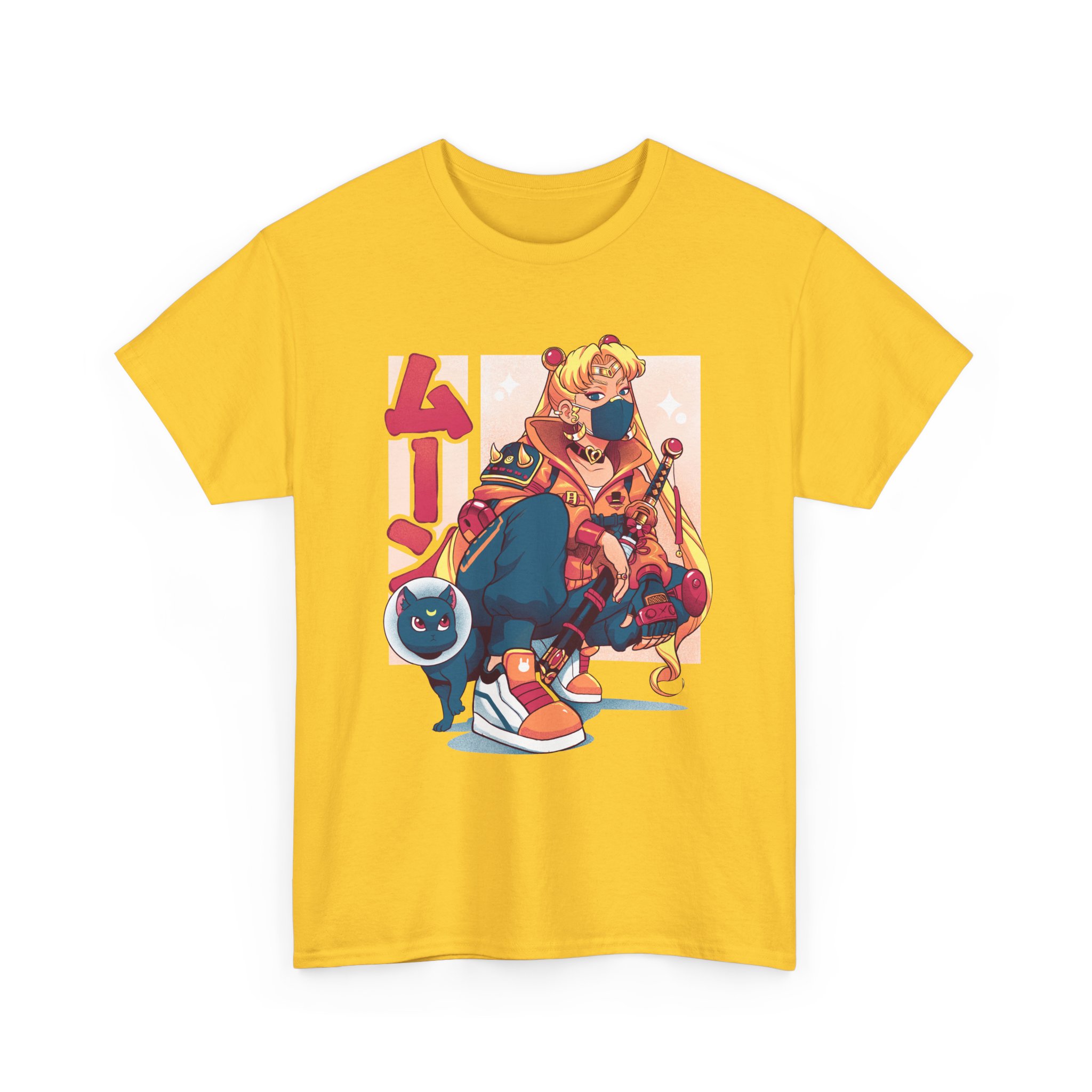 Sailor Moon Cyberpunk Street-style T Shirt - Image 21