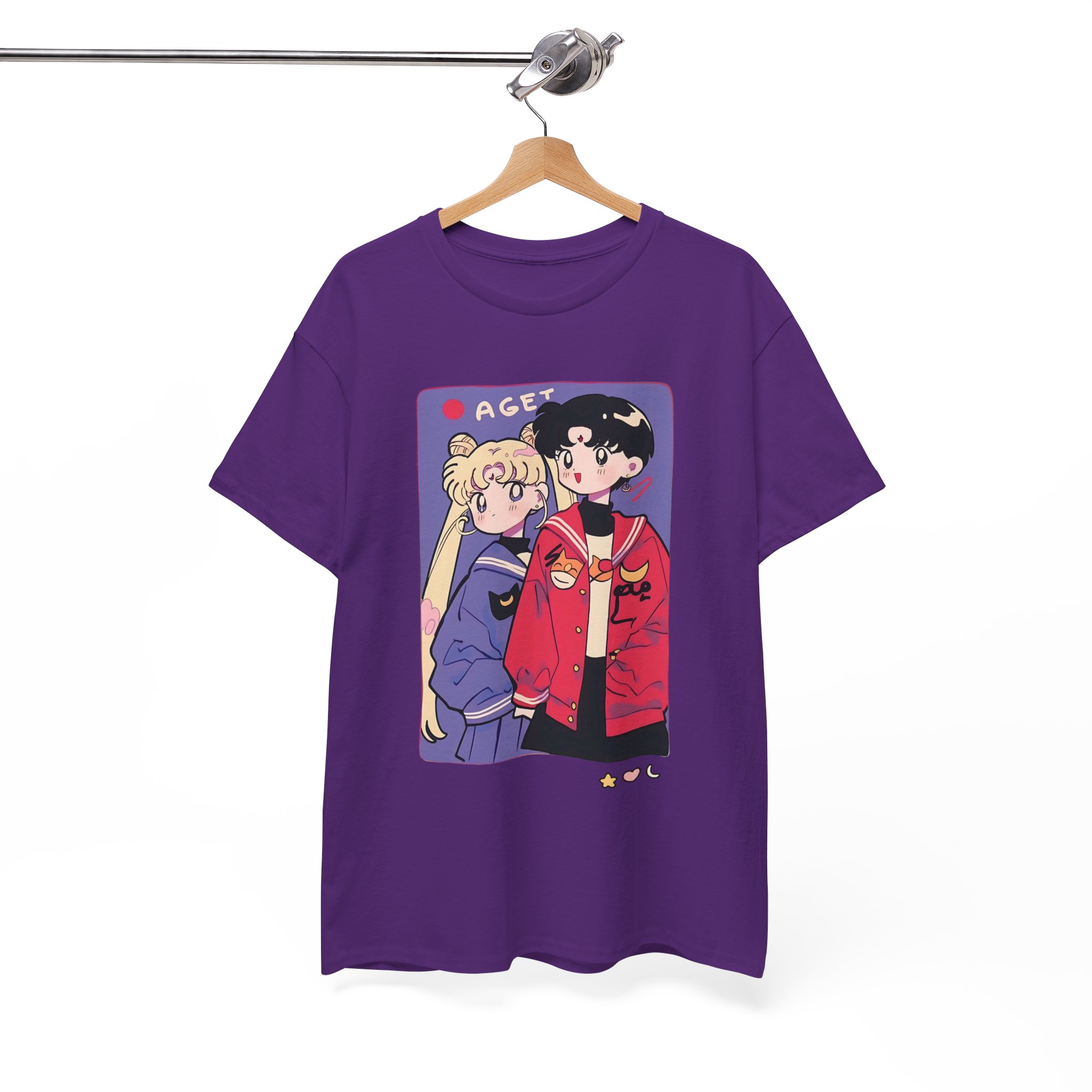 Sailor Moon - Usagi and Mamoru Chibi Fanart T Shirt - Image 15