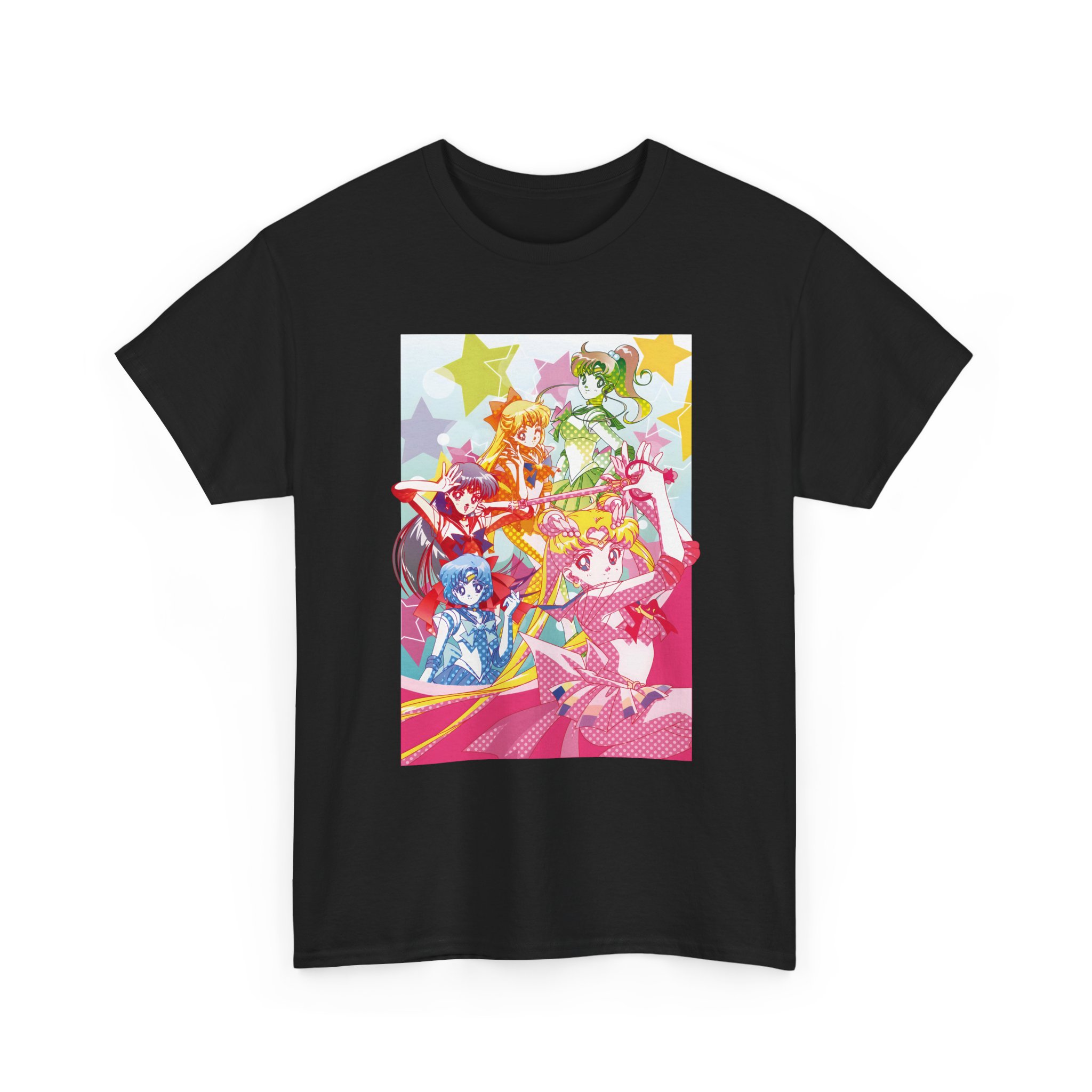 Sailor Moon - Neon Senshi Radiance T Shirt - Image 3