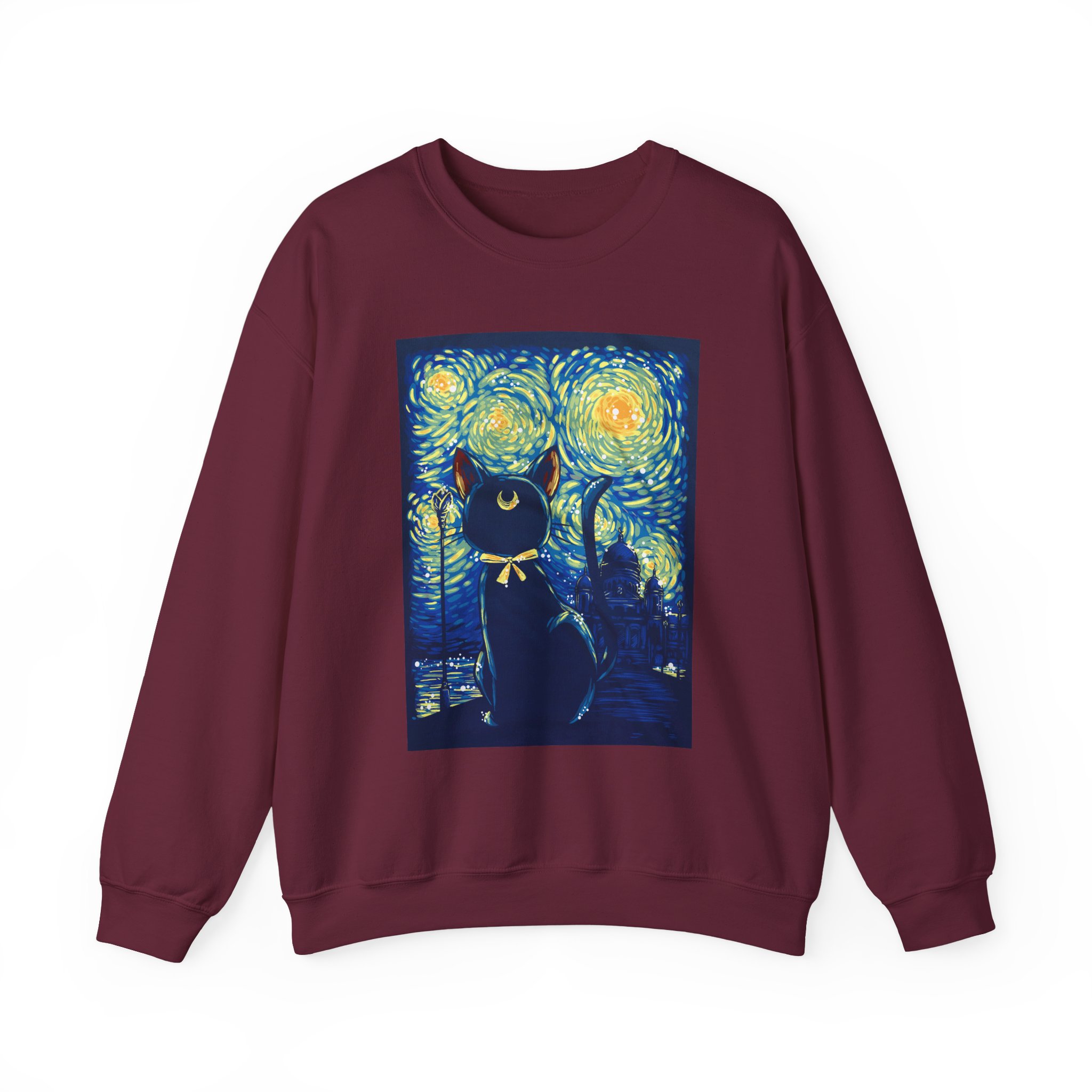 Sailor Moon - Luna Starry Night Sweatshirt - Image 8