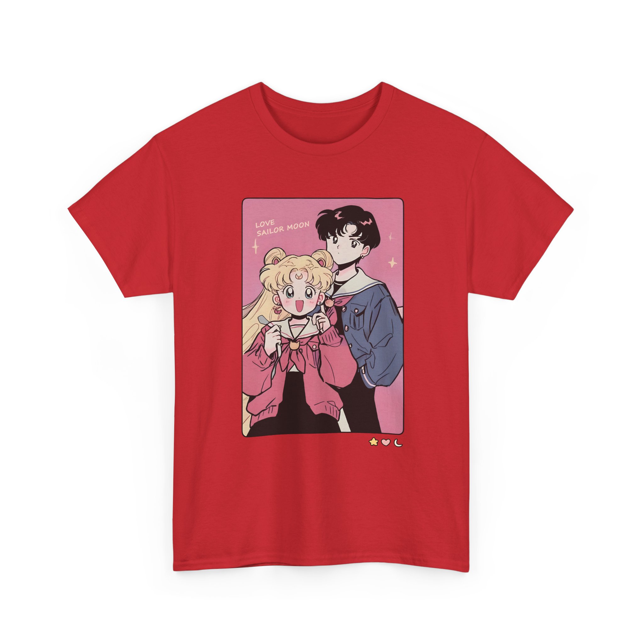 Sailor Moon - Usagi and Mamoru Fanart T Shirt - Image 14