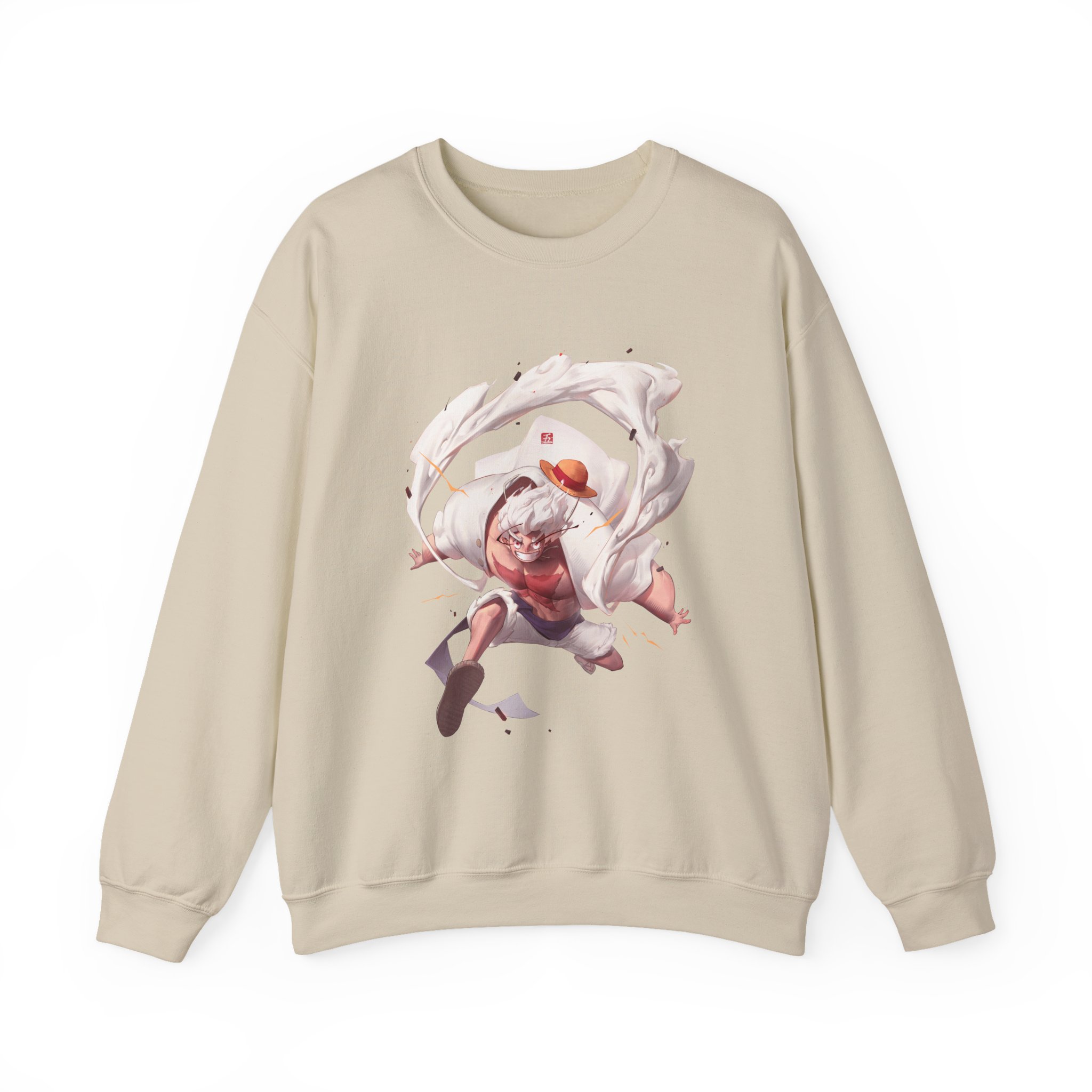 One Piece - Luffy Nika Gear 5 Style 7 Sweatshirt - Image 4