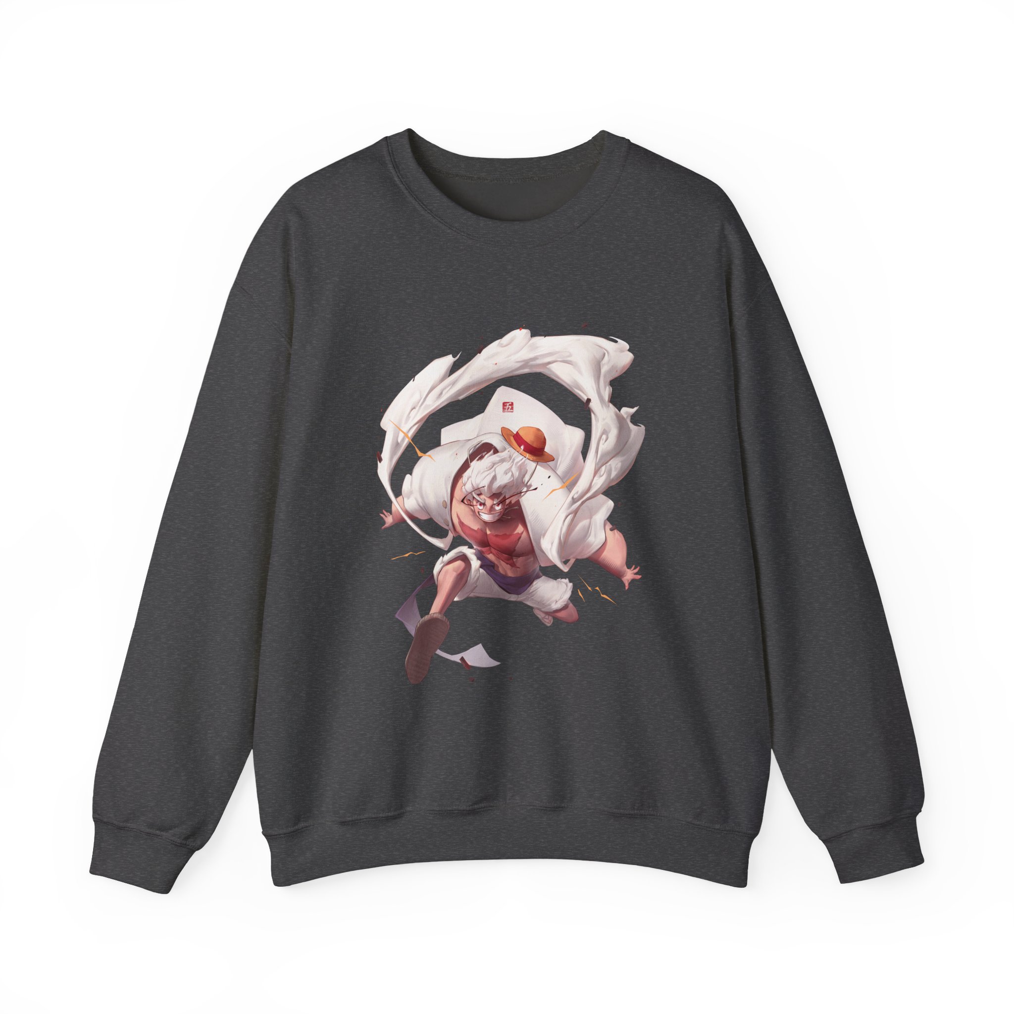 One Piece - Luffy Nika Gear 5 Style 7 Sweatshirt - Image 7