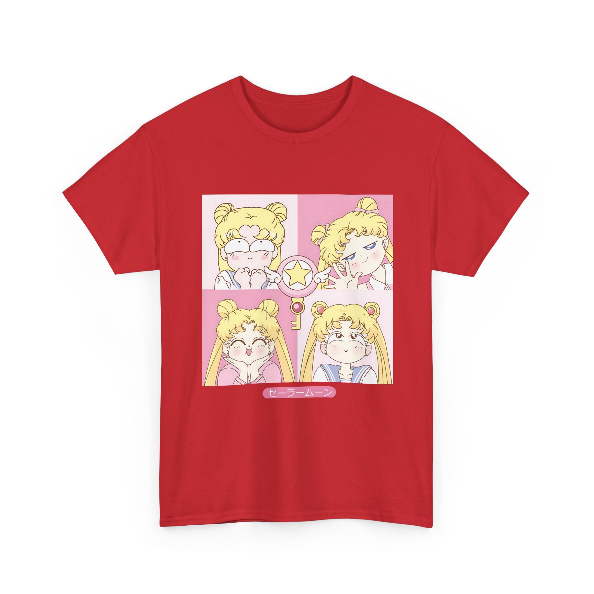 Sailor Moon Kawaii Mood Collage T Shirt - Image 12