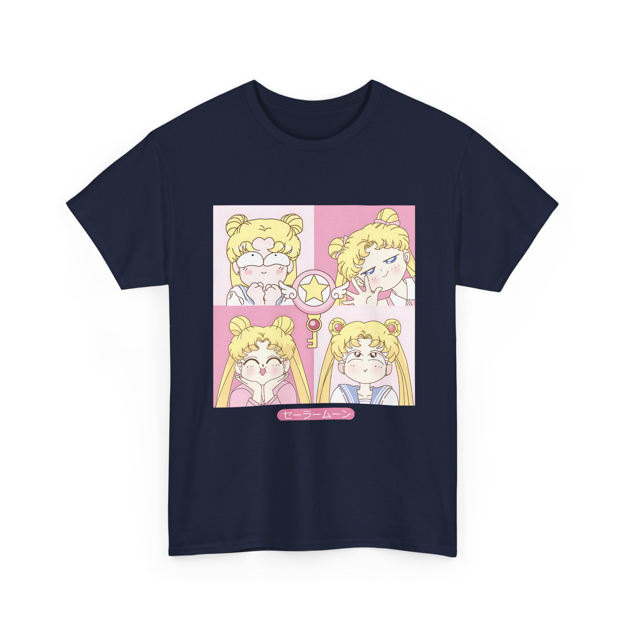 Sailor Moon Kawaii Mood Collage T Shirt - Image 8