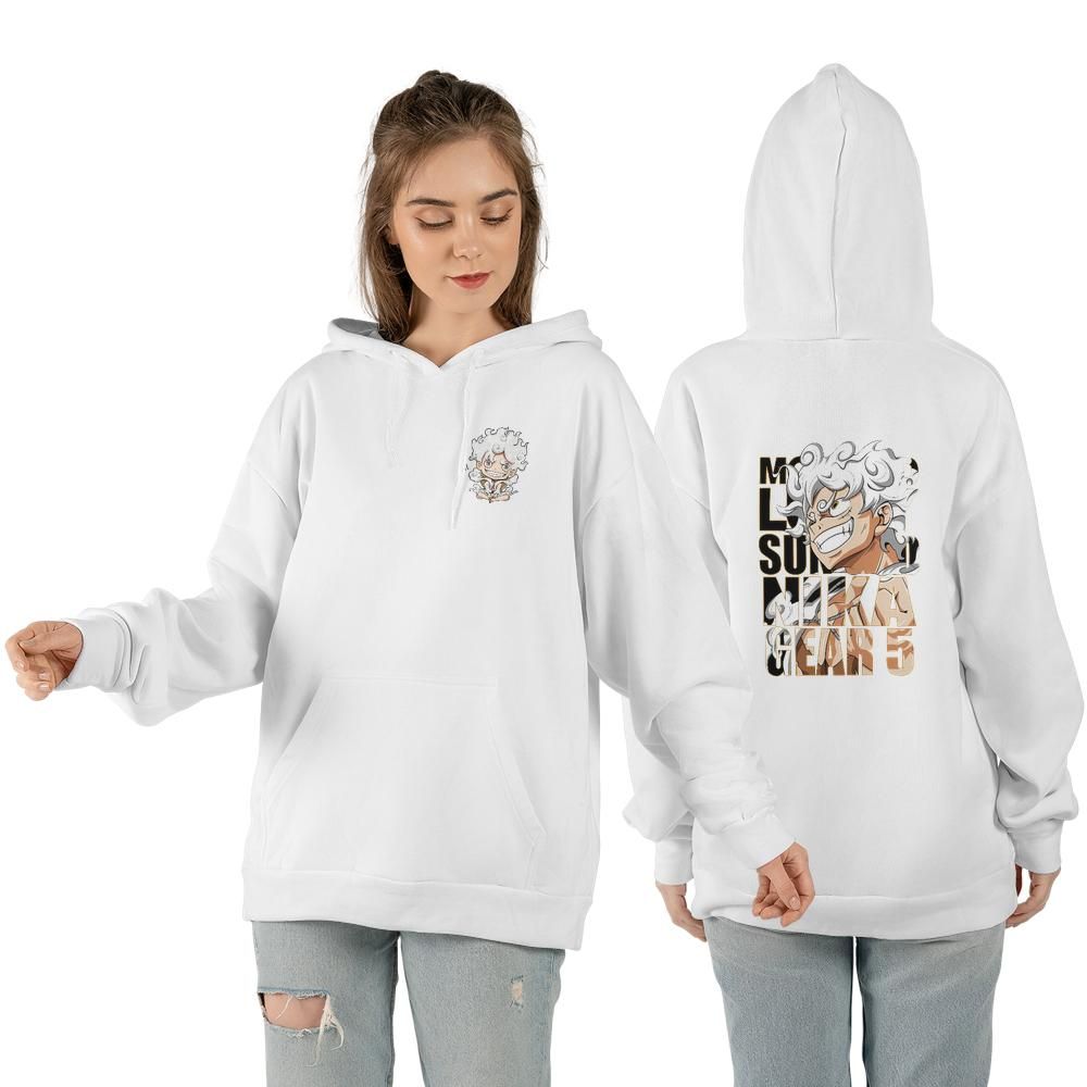 One Piece - Luffy Nika Gear 5 Pullover Hoodie - Image 2