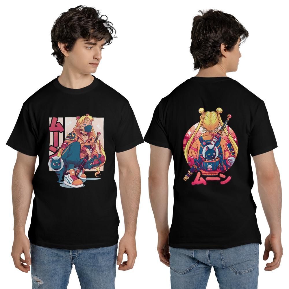Sailor Moon Cyberpunk Street-style T Shirt