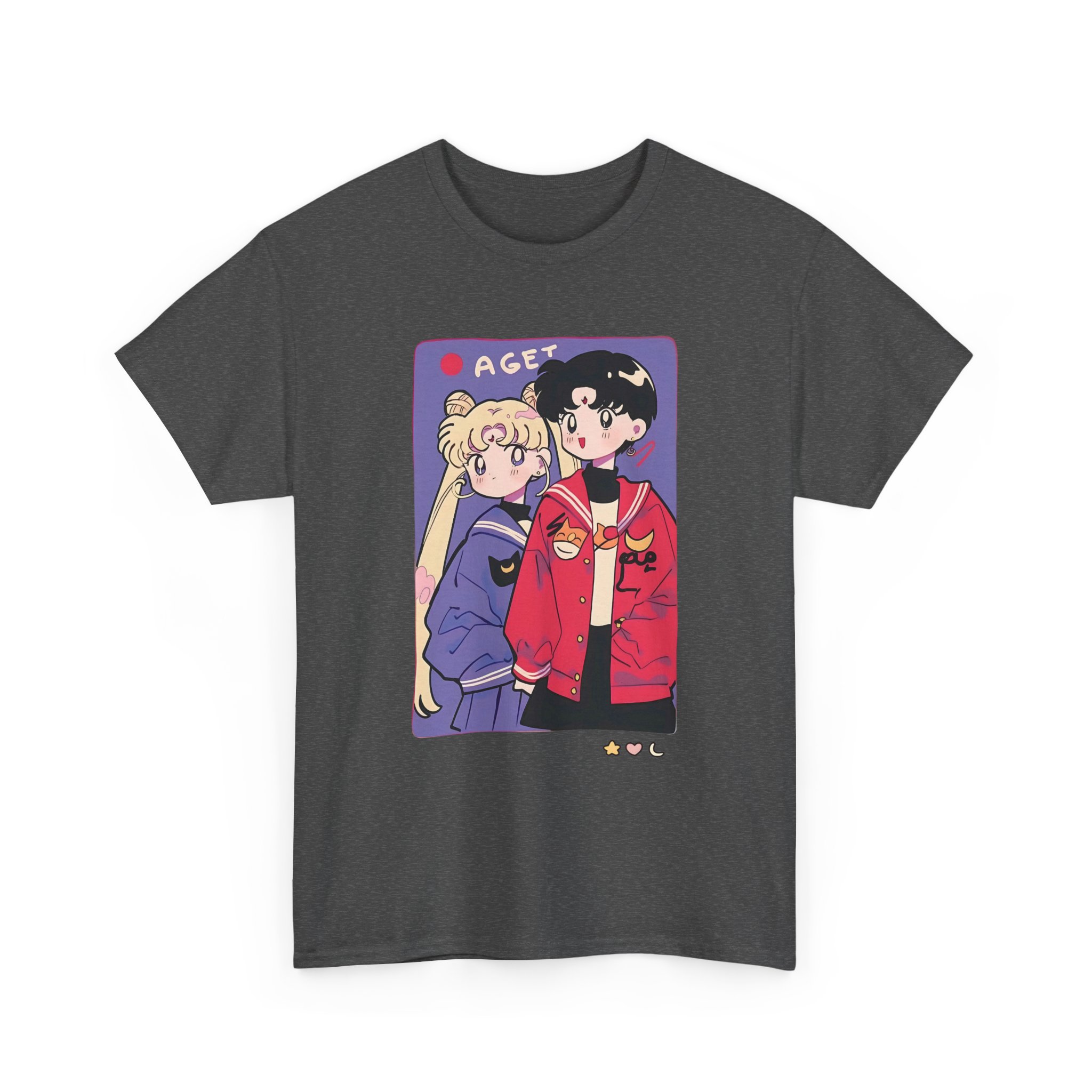 Sailor Moon - Usagi and Mamoru Chibi Fanart T Shirt - Image 11