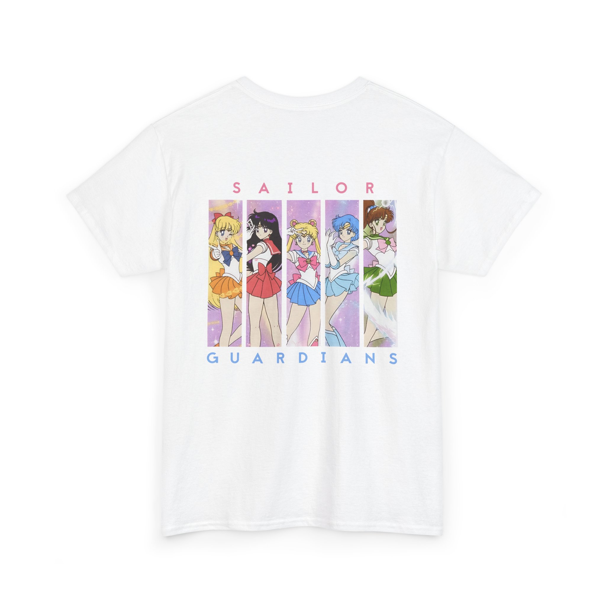 Sailor Moon - Pretty Soldiers Vintage Graphic T Shirt - Image 3