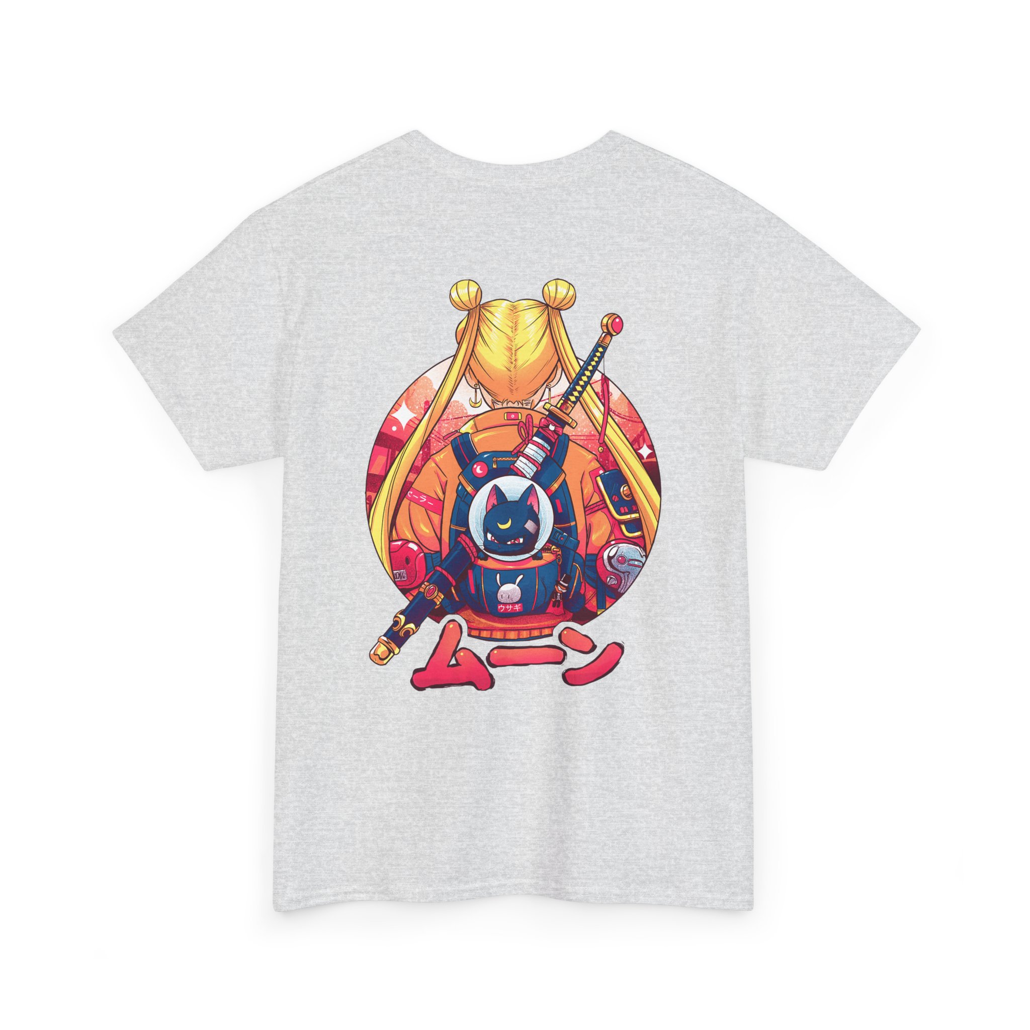 Sailor Moon Cyberpunk Street-style T Shirt - Image 7