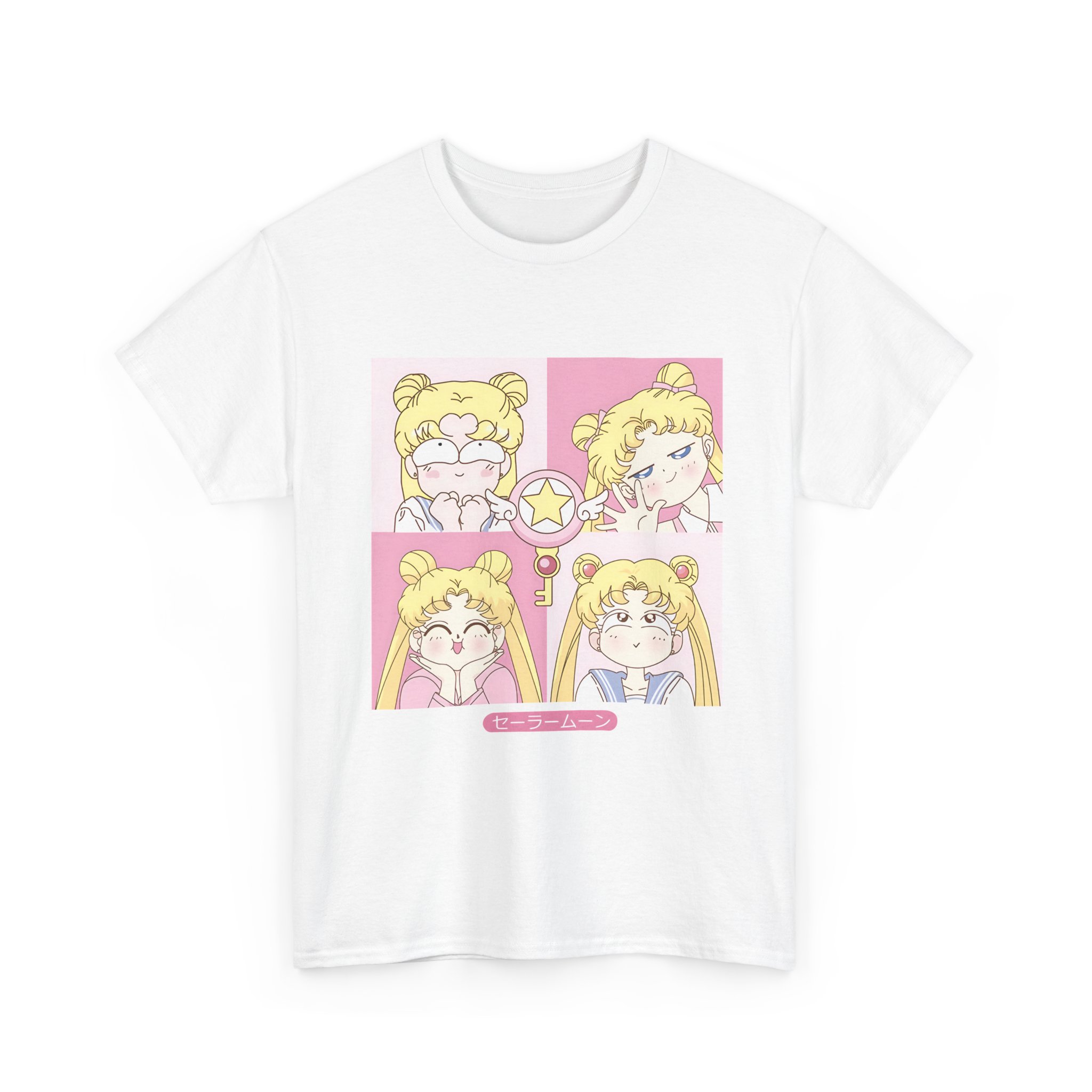 Sailor Moon Kawaii Mood Collage T Shirt
