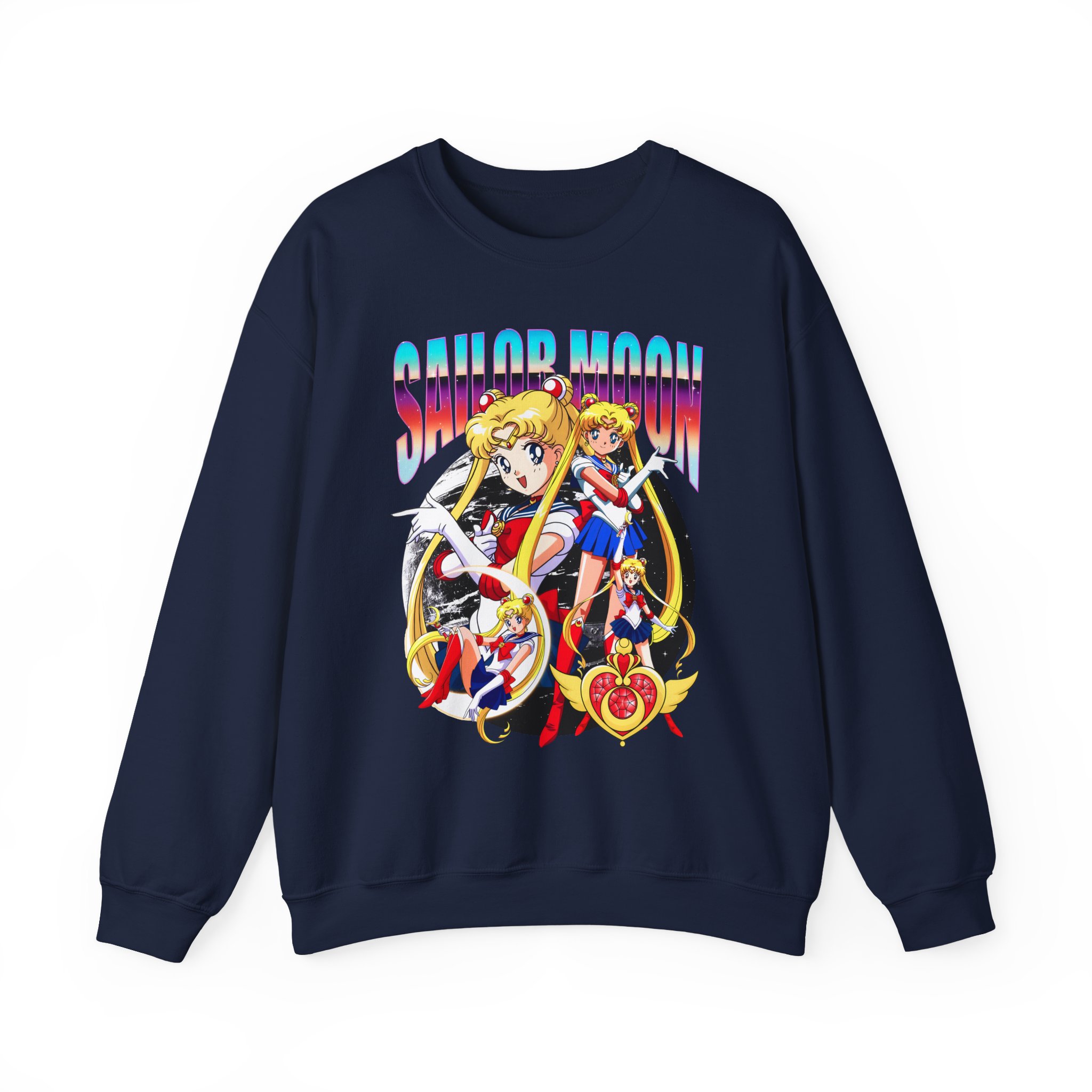 Sailor Moon Retro 90s Anime Graphic Sweatshirt - Image 10