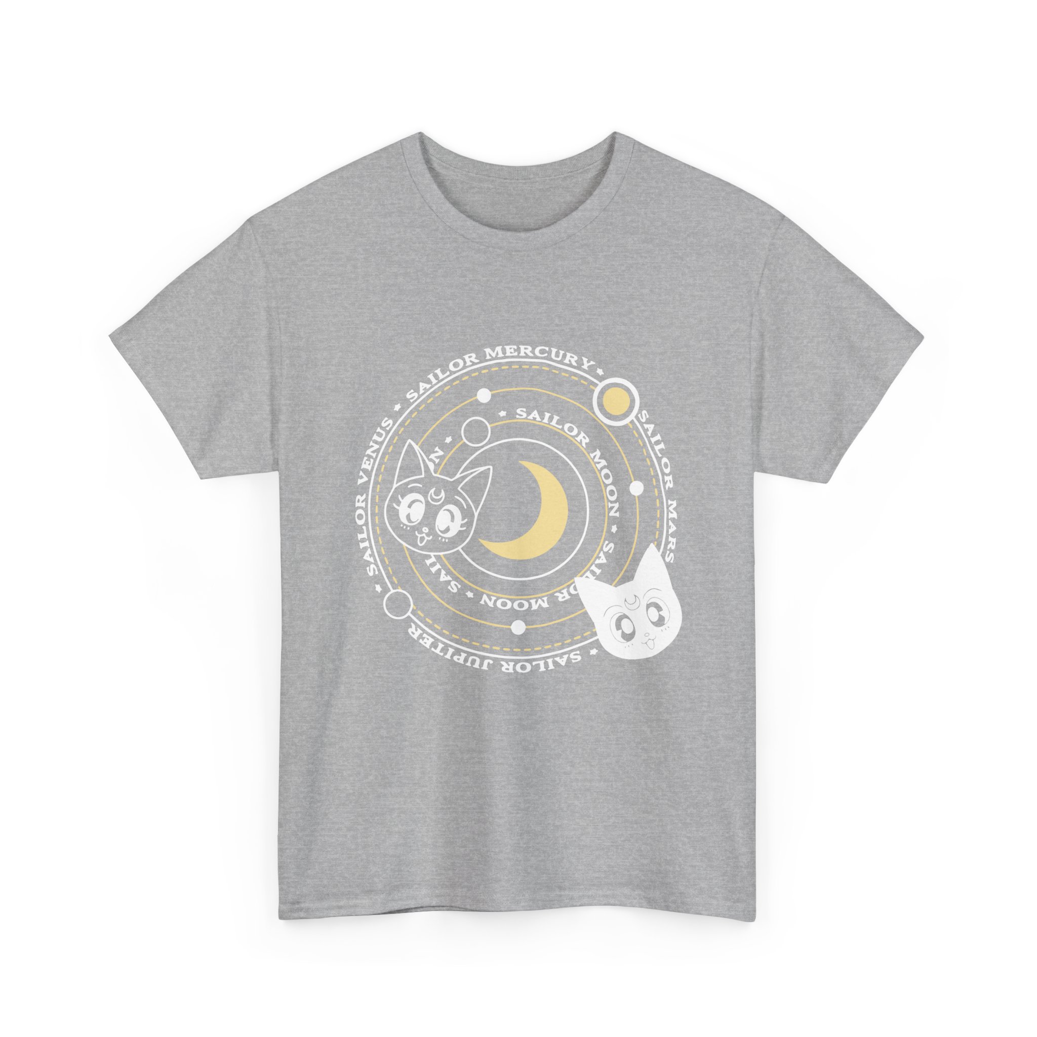 Sailor Moon - Luna & Artemis T Shirt - Image 3