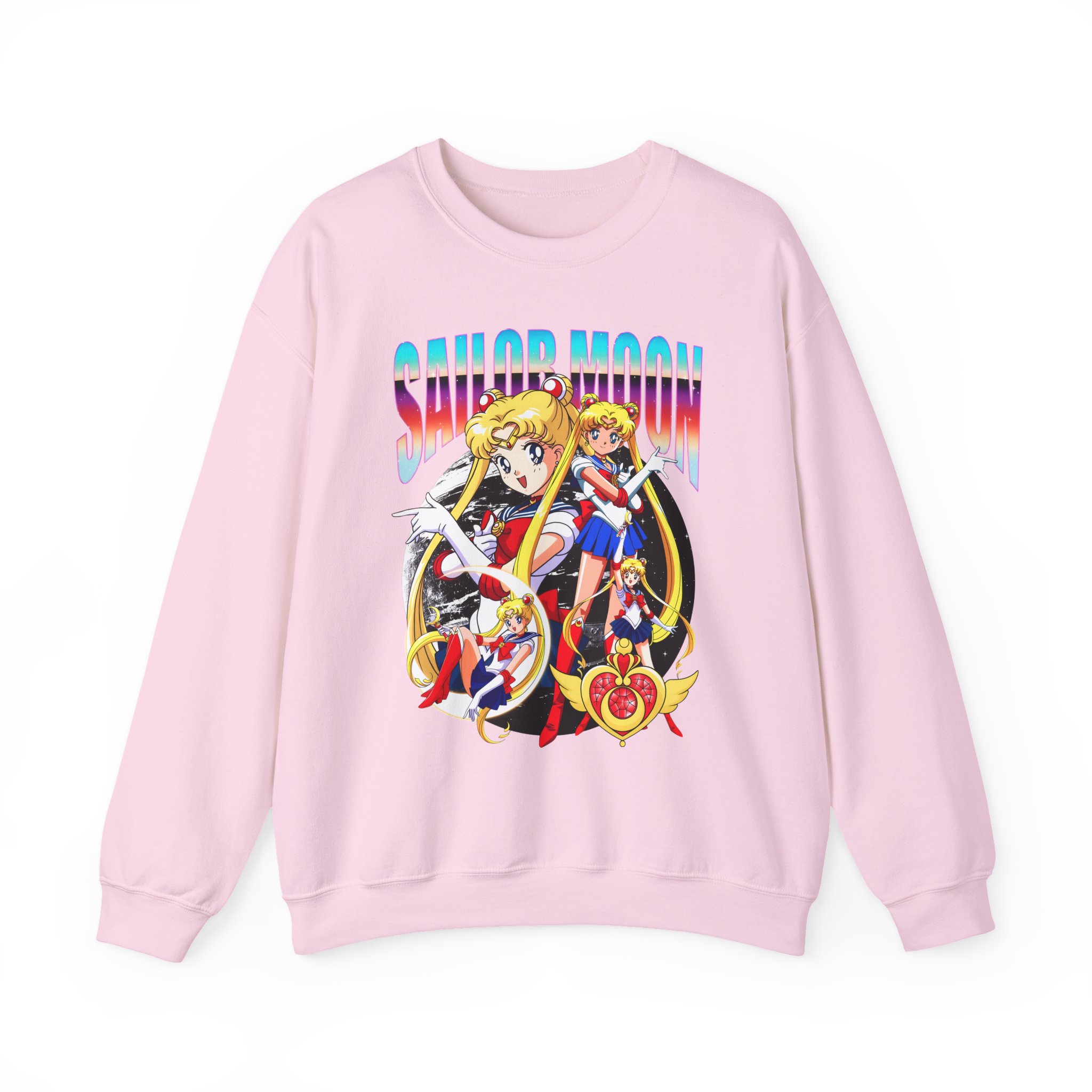 Sailor Moon Retro 90s Anime Graphic Sweatshirt - Image 11