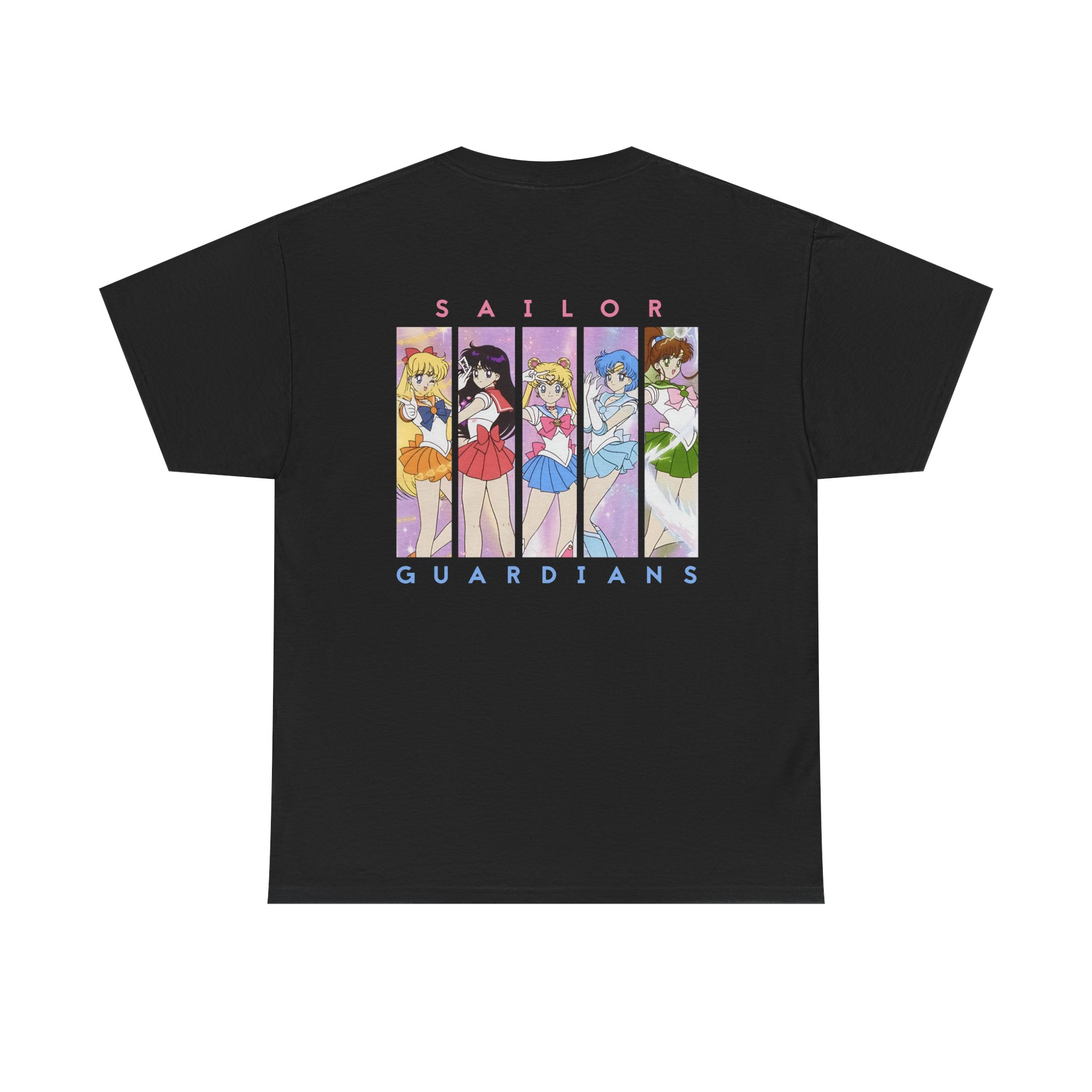 Sailor Moon - Pretty Soldiers Vintage Graphic T Shirt - Image 5