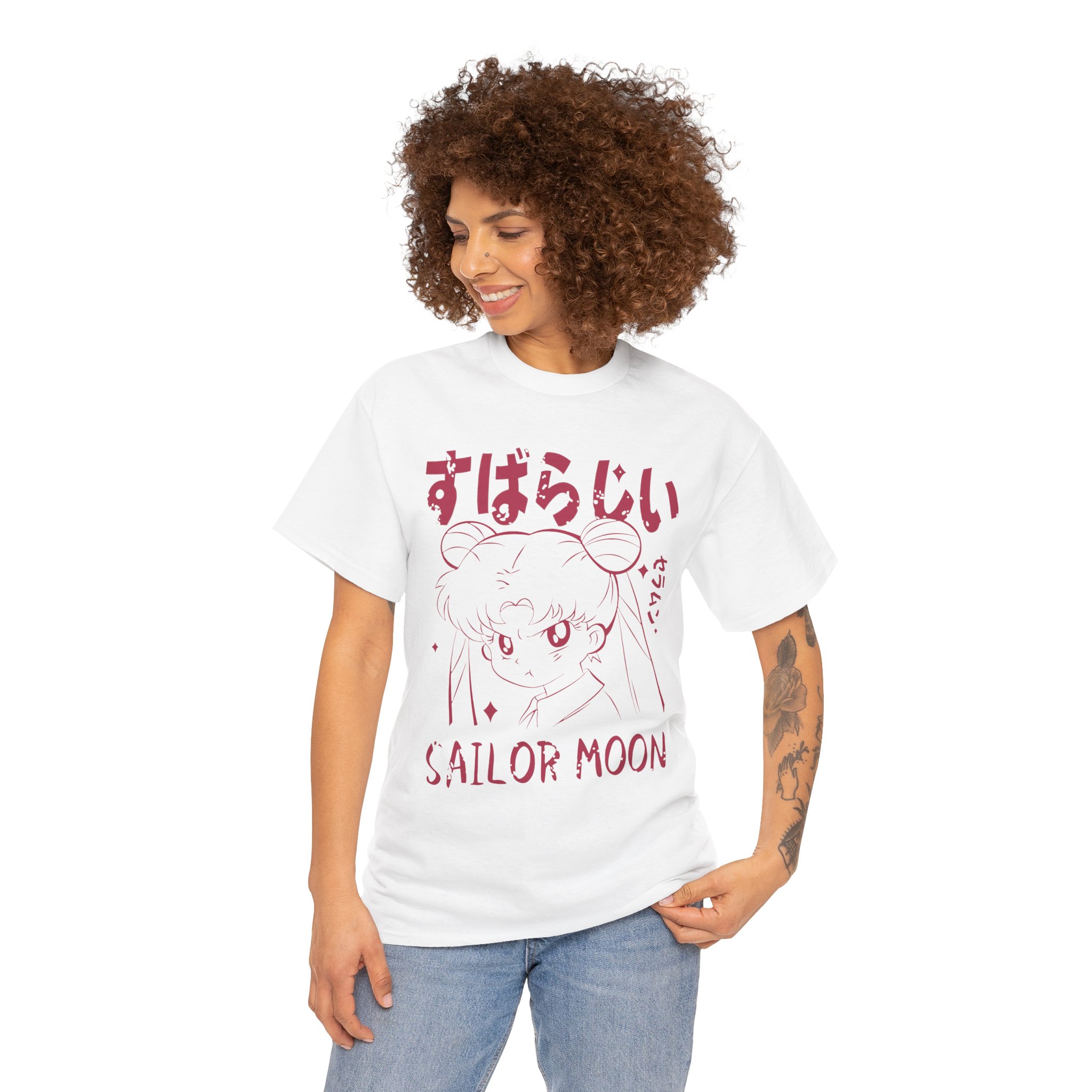 Sailor Moon - Sassy Sailor Moon Chibi Graphic T Shirt - Image 2