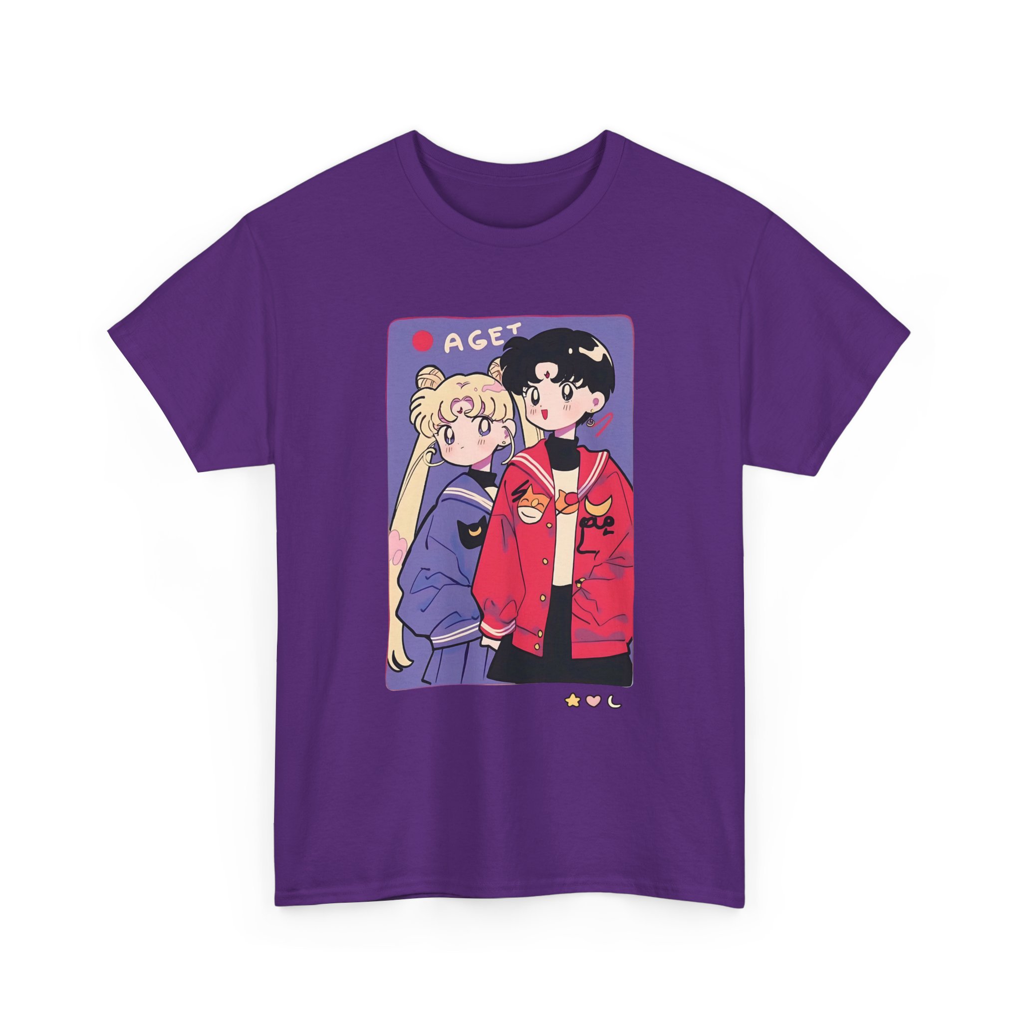 Sailor Moon - Usagi and Mamoru Chibi Fanart T Shirt - Image 14