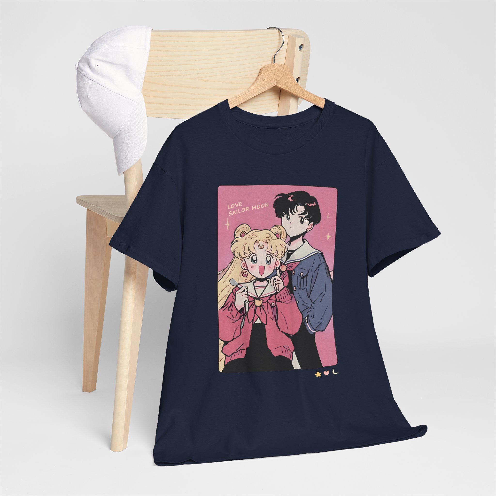 Sailor Moon - Usagi and Mamoru Fanart T Shirt - Image 9