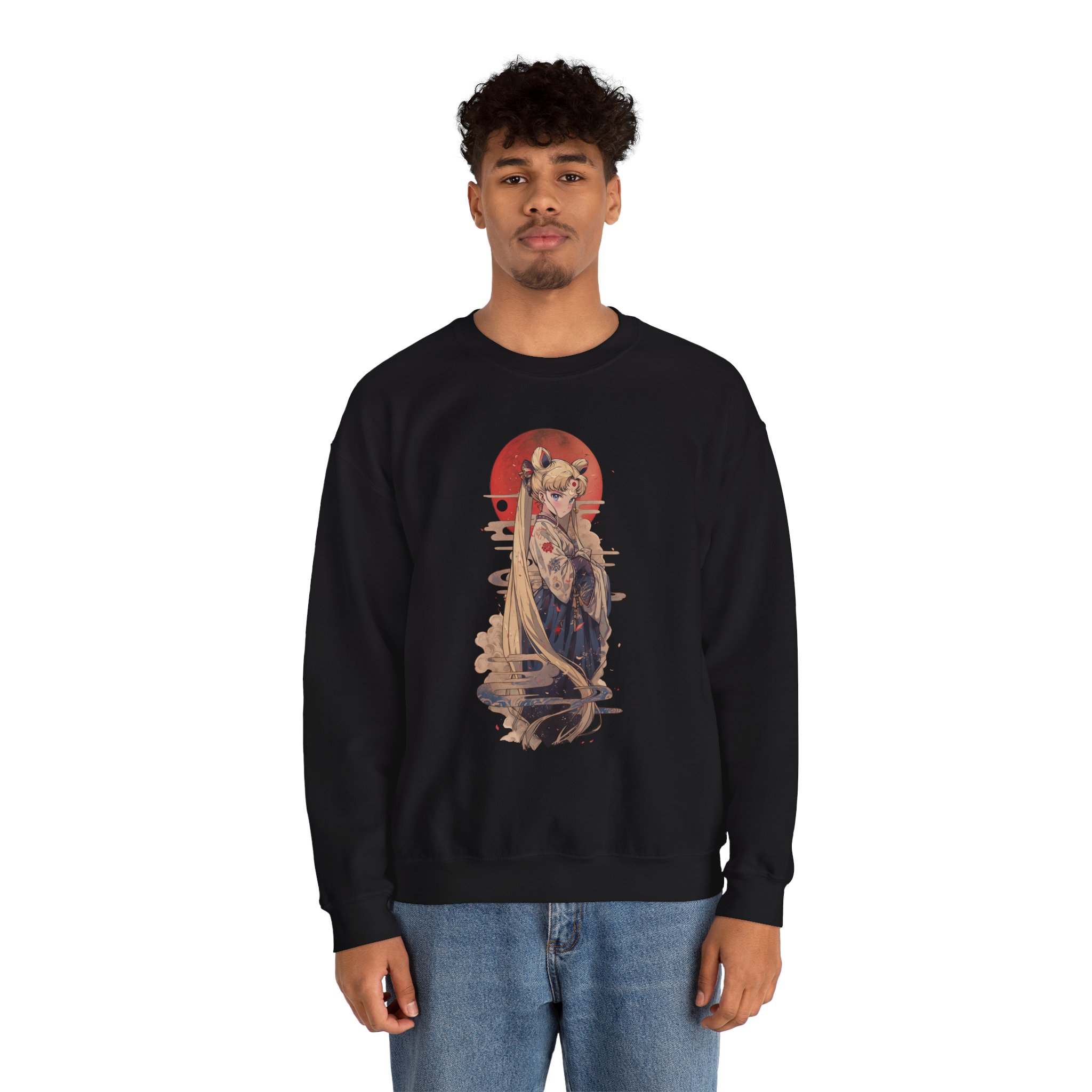 Sailor Moon - Moonlight in Kimono Sweatshirt - Image 2