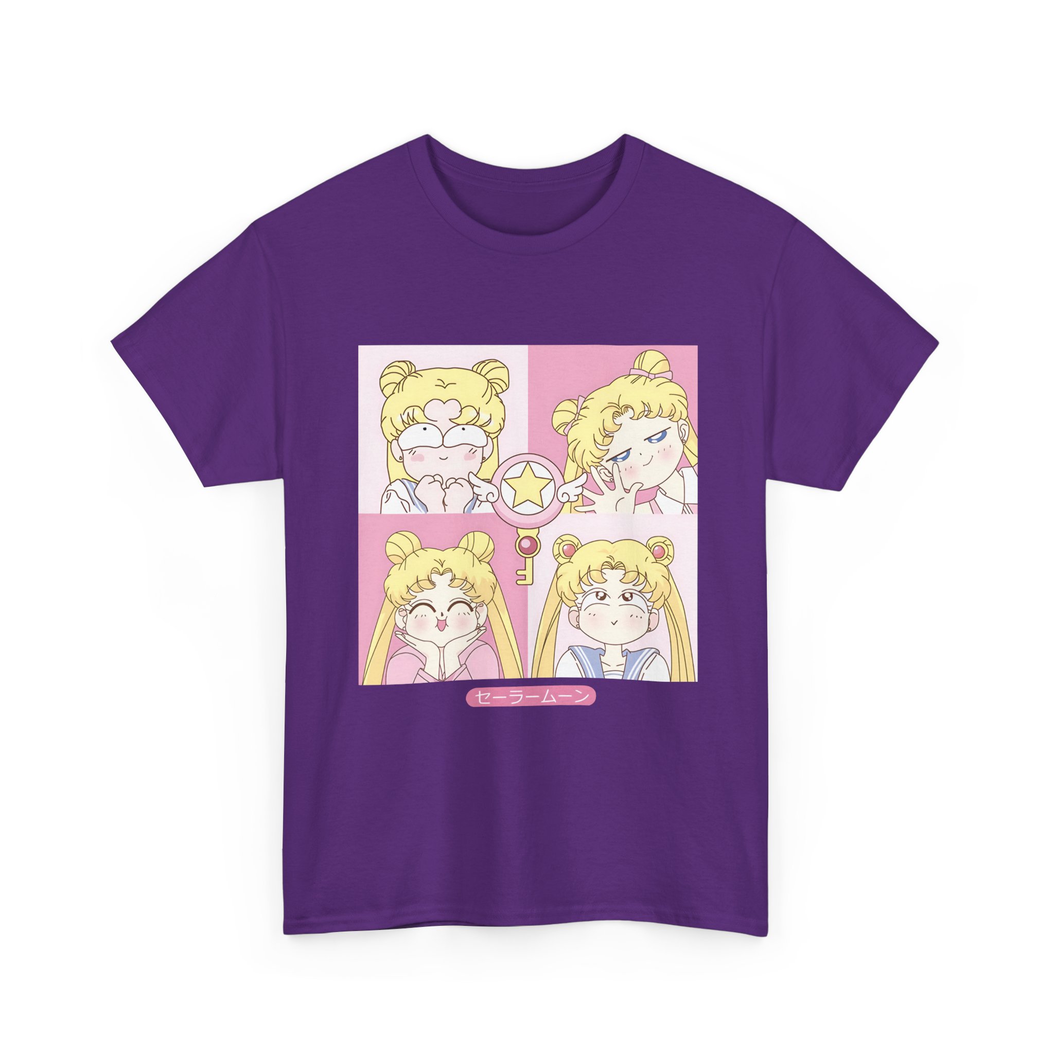 Sailor Moon Kawaii Mood Collage T Shirt - Image 14