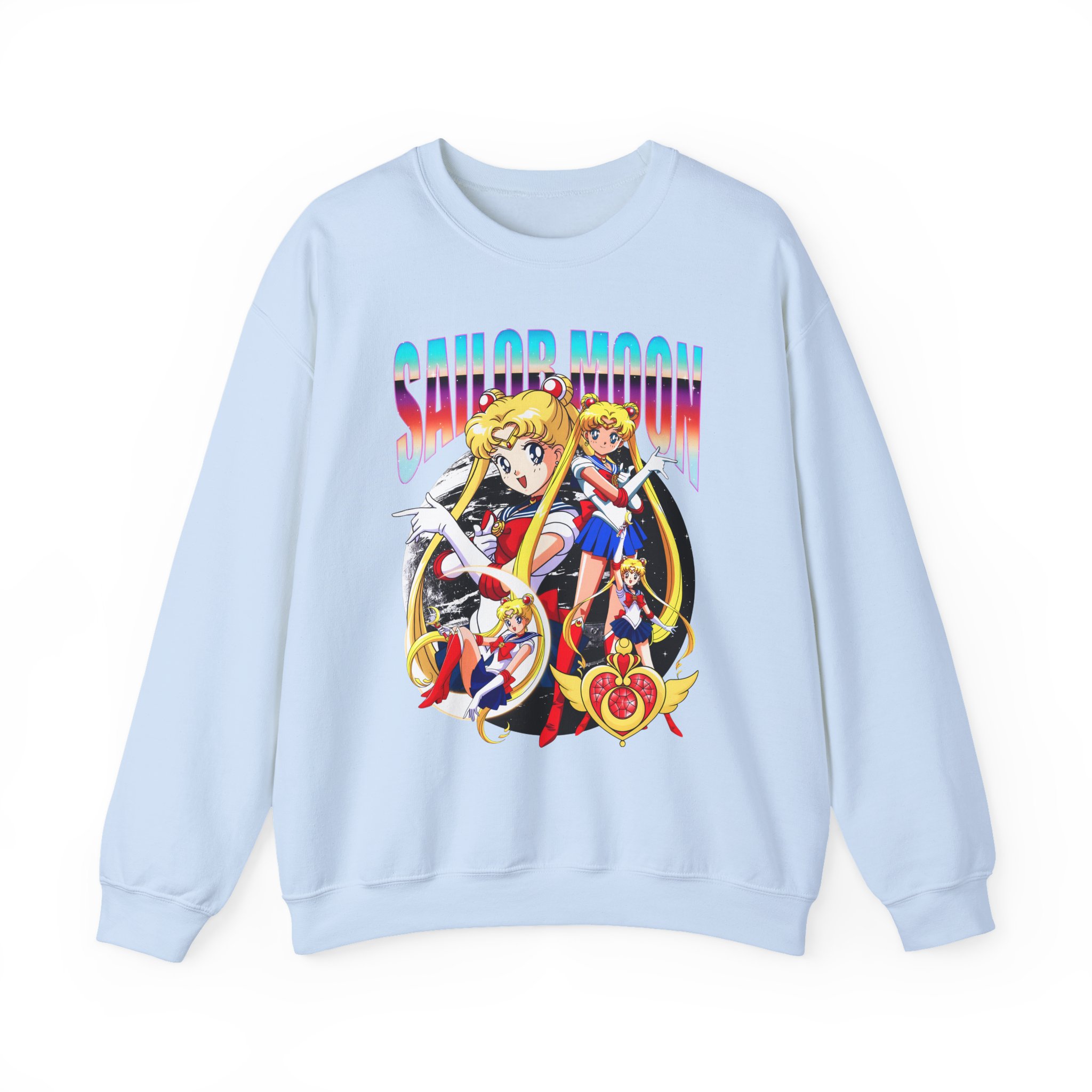 Sailor Moon Retro 90s Anime Graphic Sweatshirt - Image 12