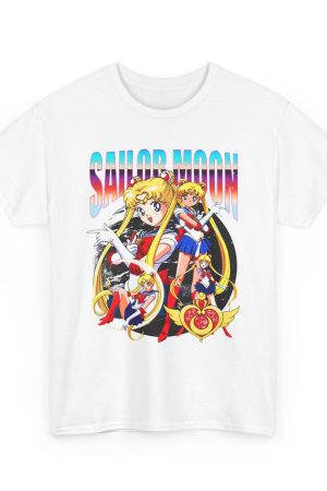 Sailor Moon Retro 90s Anime Graphic T Shirt