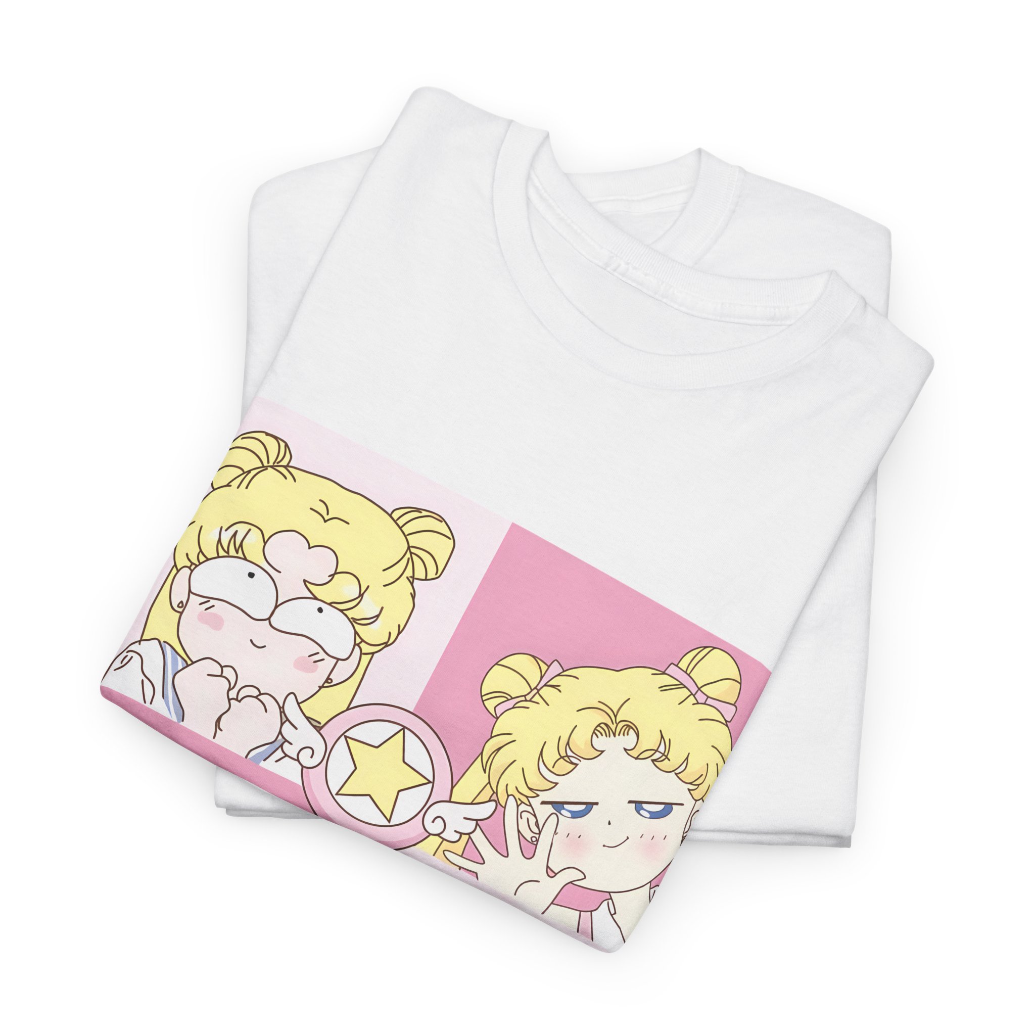 Sailor Moon Kawaii Mood Collage T Shirt - Image 2