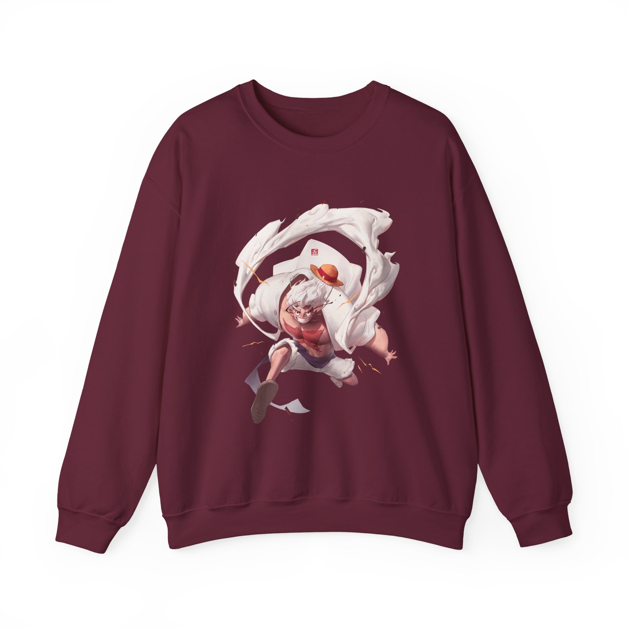 One Piece - Luffy Nika Gear 5 Style 7 Sweatshirt - Image 6