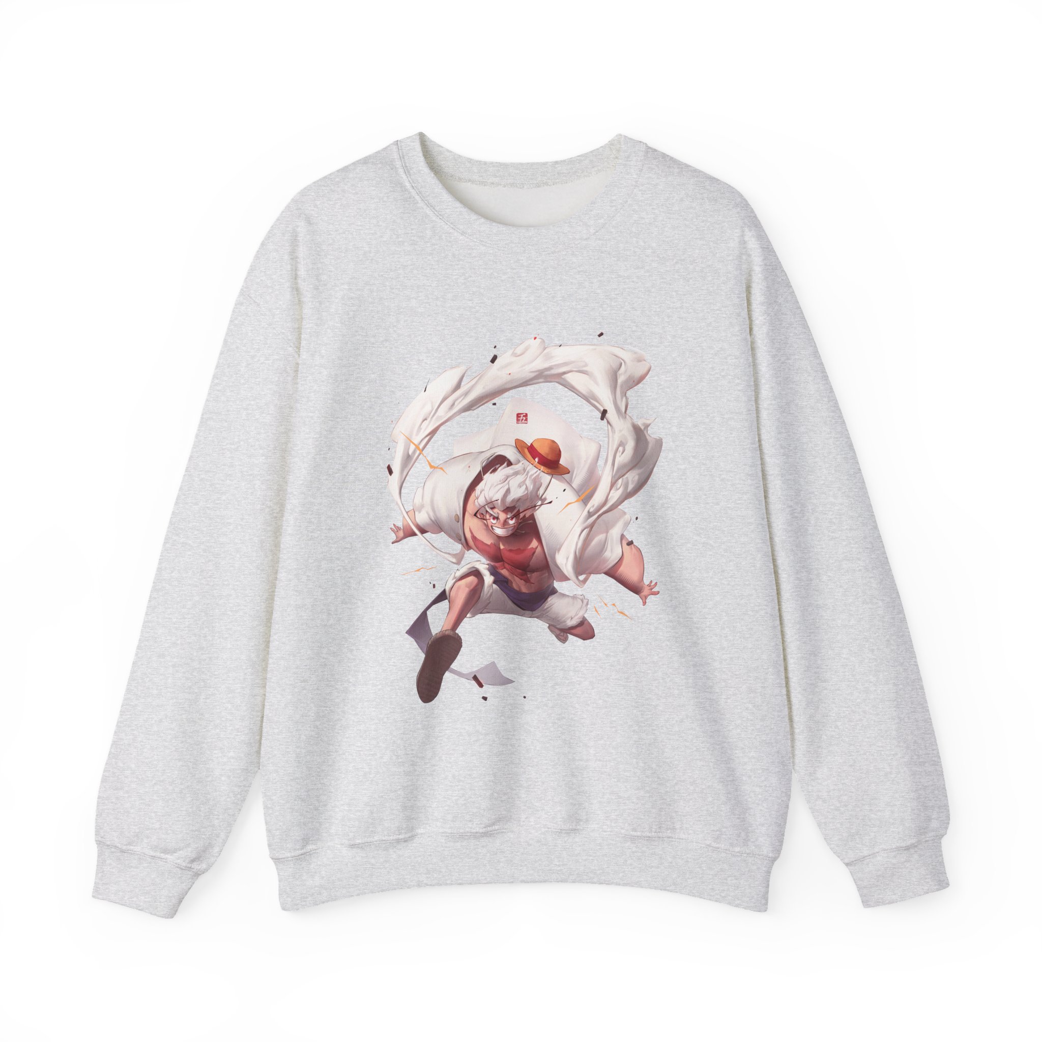 One Piece - Luffy Nika Gear 5 Style 7 Sweatshirt - Image 2