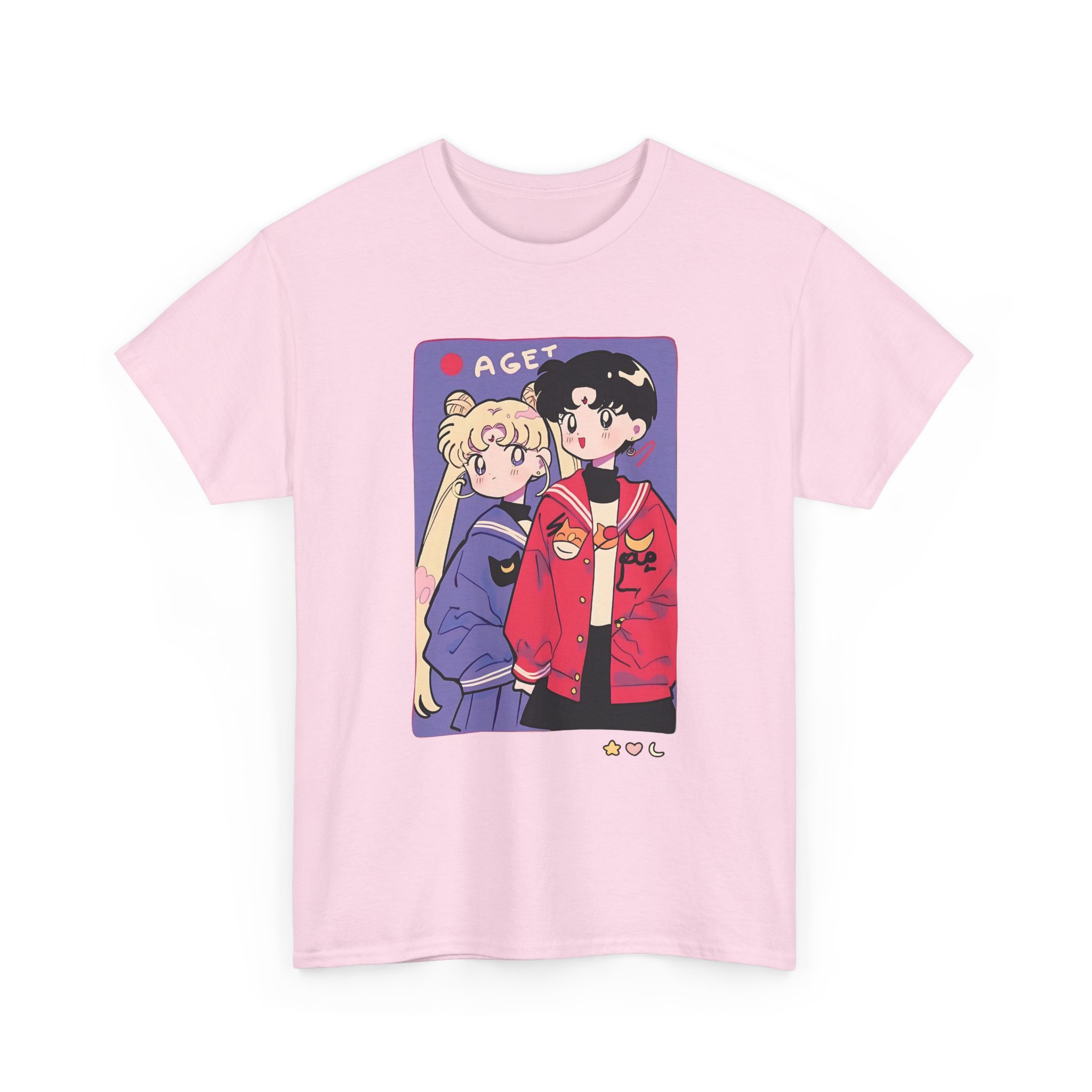 Sailor Moon - Usagi and Mamoru Chibi Fanart T Shirt - Image 9